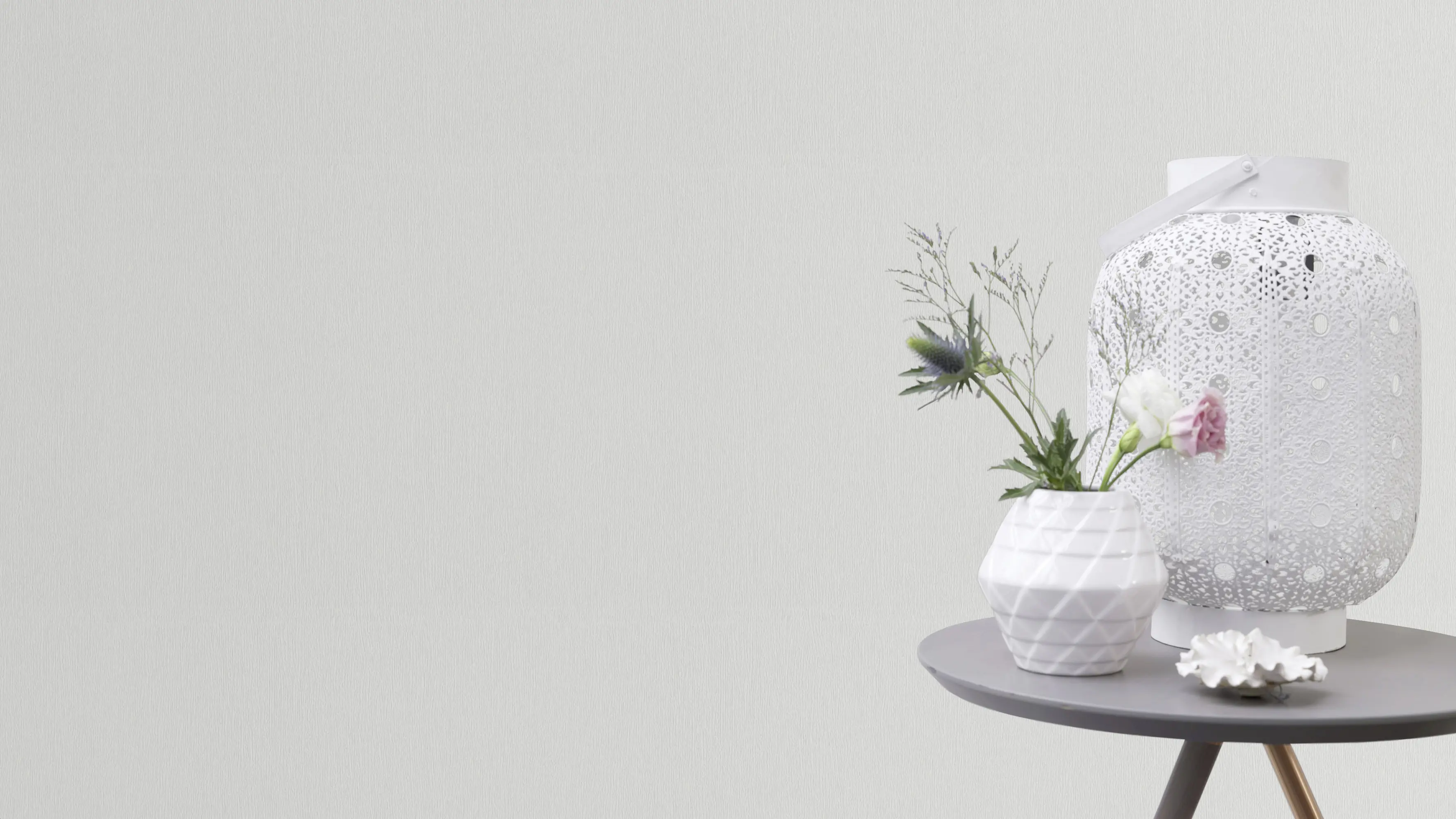 Rasch Vliestapete 127201 Feel Good weiß überstreichbar 10,05 x 0,53 m