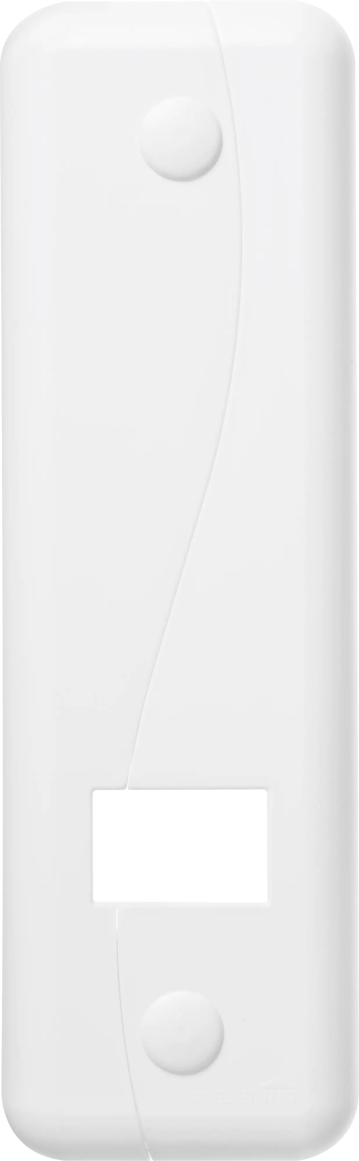 Schellenberg Abdeckplatte DUO Softline Lochabstand 16 cm weiß Schellenberg Abdeckplatte DUO Softline Lochabstand 16 cm weiß