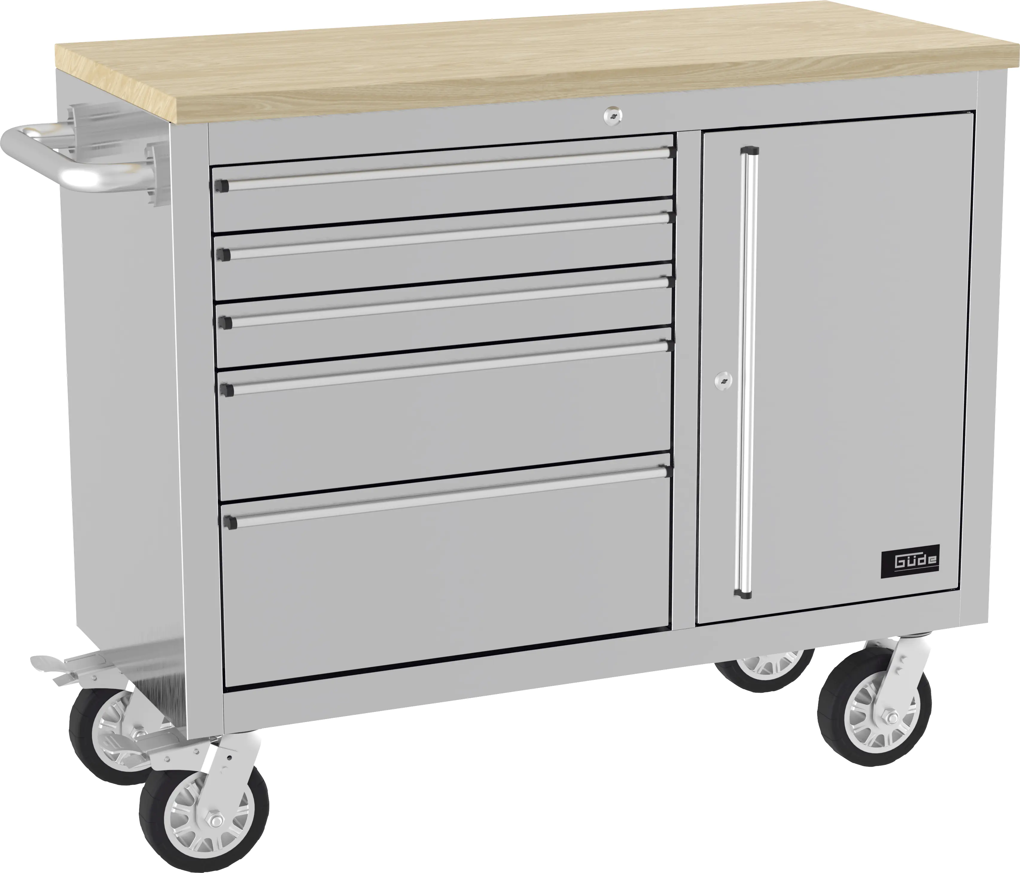 Güde Werkstattwagen 5/1 Inox Edelstahl Güde Werkstattwagen 5/1 Inox Edelstahl