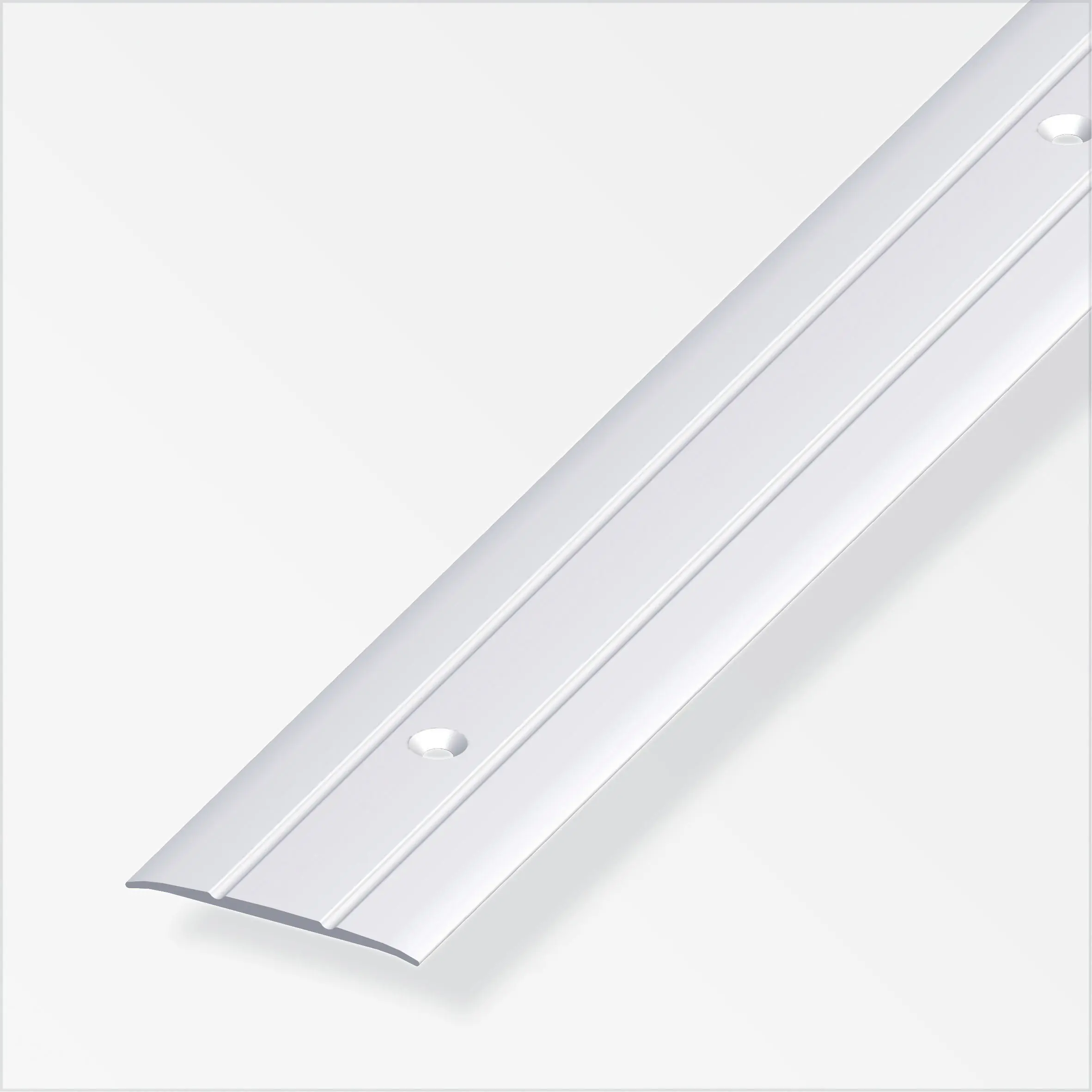 alfer Übergangsprofil 1 m, 37 x 2.5 mm Aluminium eloxiert silber alfer Übergangsprofil 1 m, 37 x 2.5 mm Aluminium eloxiert silber