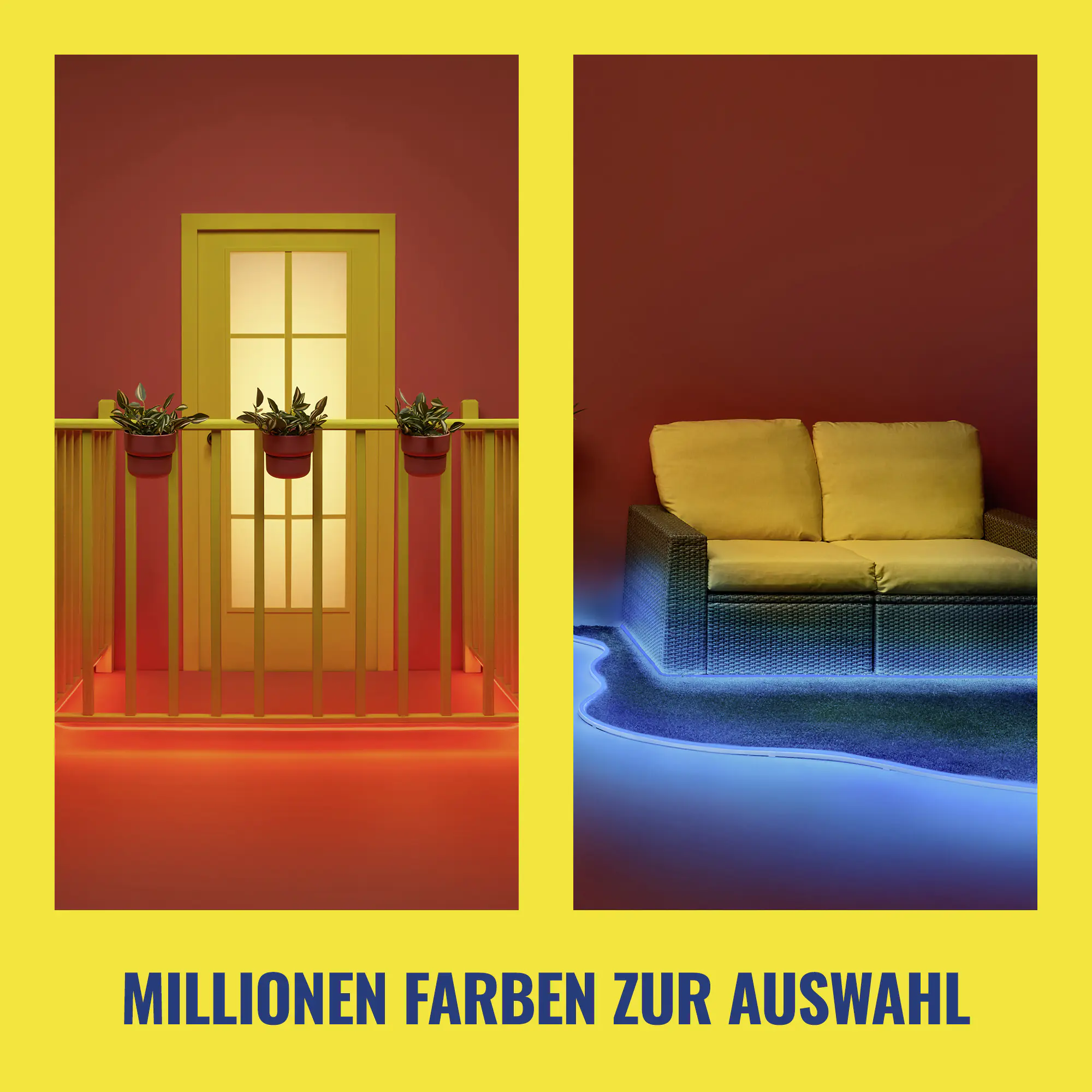 WiZ LED-Streifen White & Color 1-flammig weiß Farbwechsler WiZ LED-Streifen White & Color 1-flammig weiß Farbwechsler