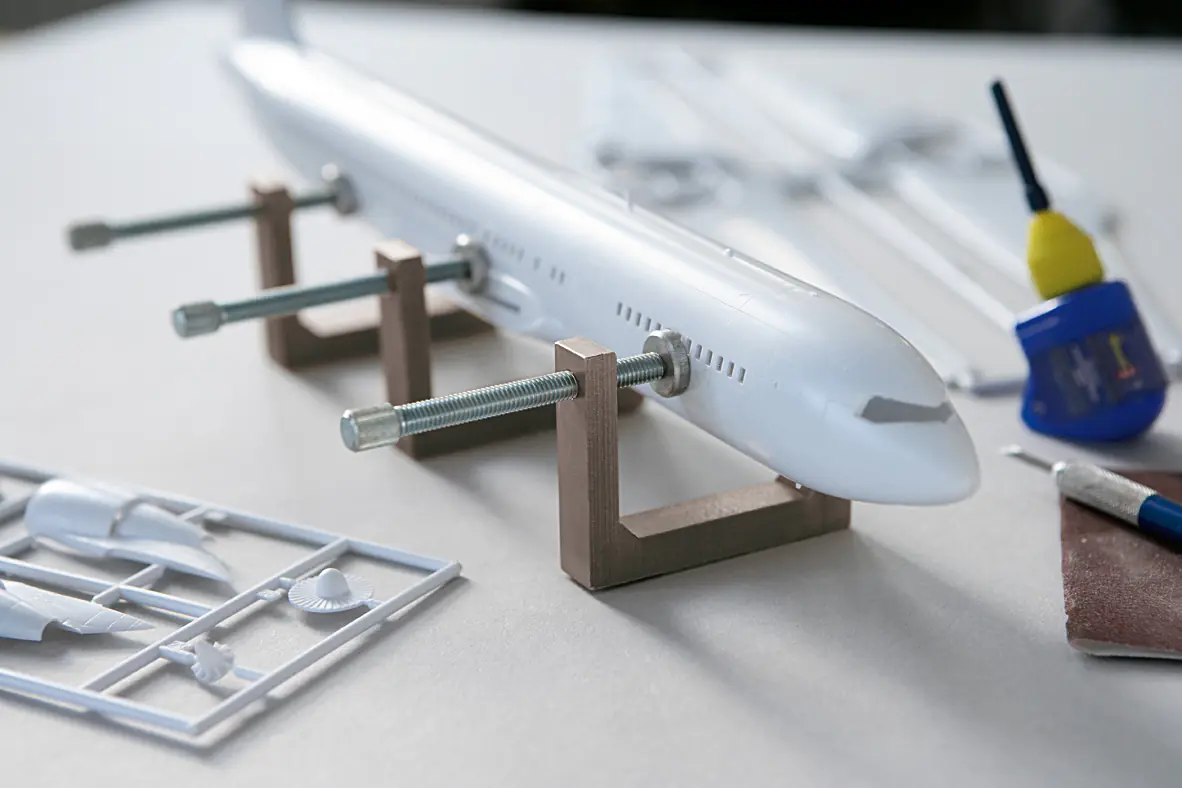 Bessey Mini-Zwinge 47 mm Aluminium für Modellbauer und Bastler