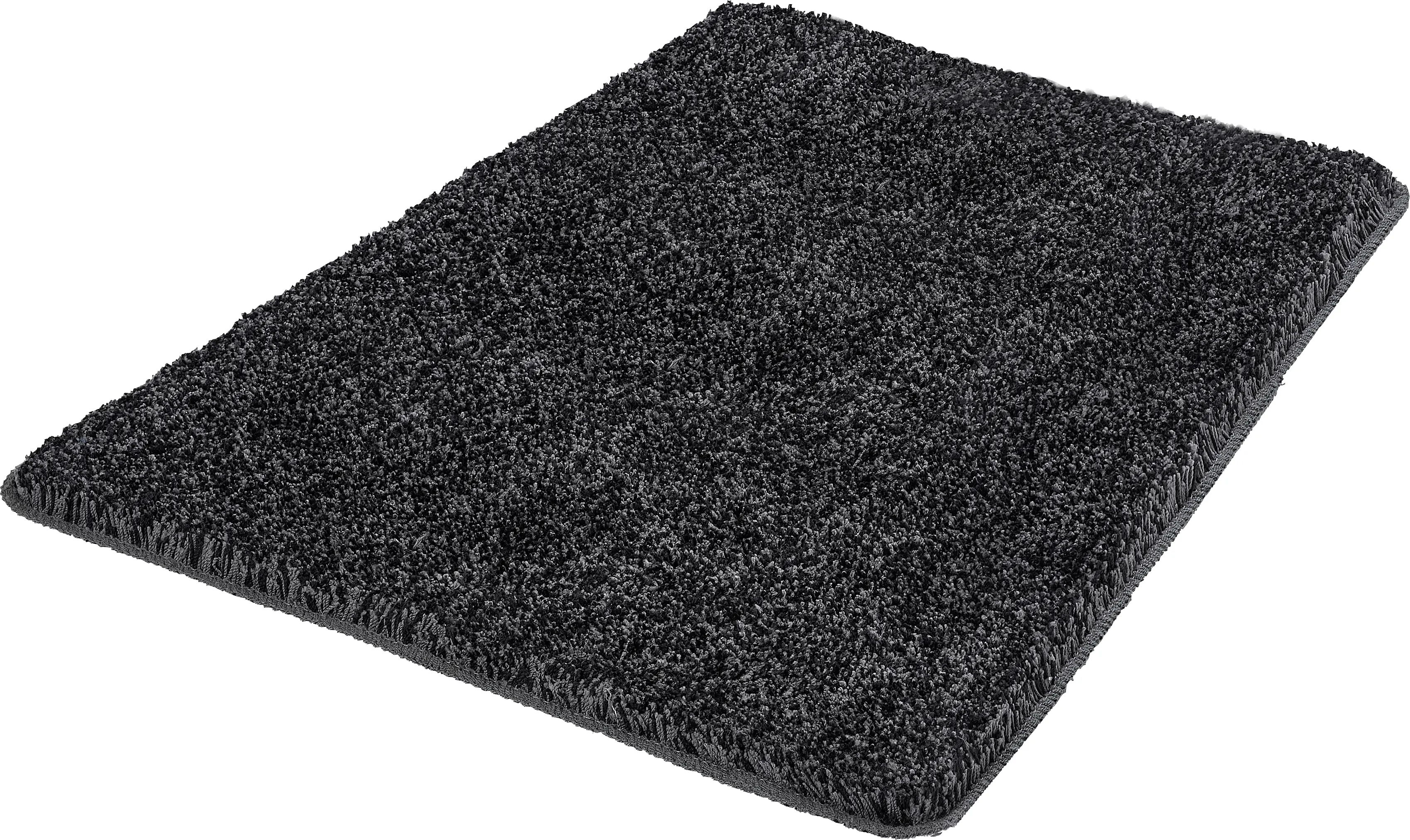 Kleine Wolke Badteppich Seattle schiefer 70 x 120 cm