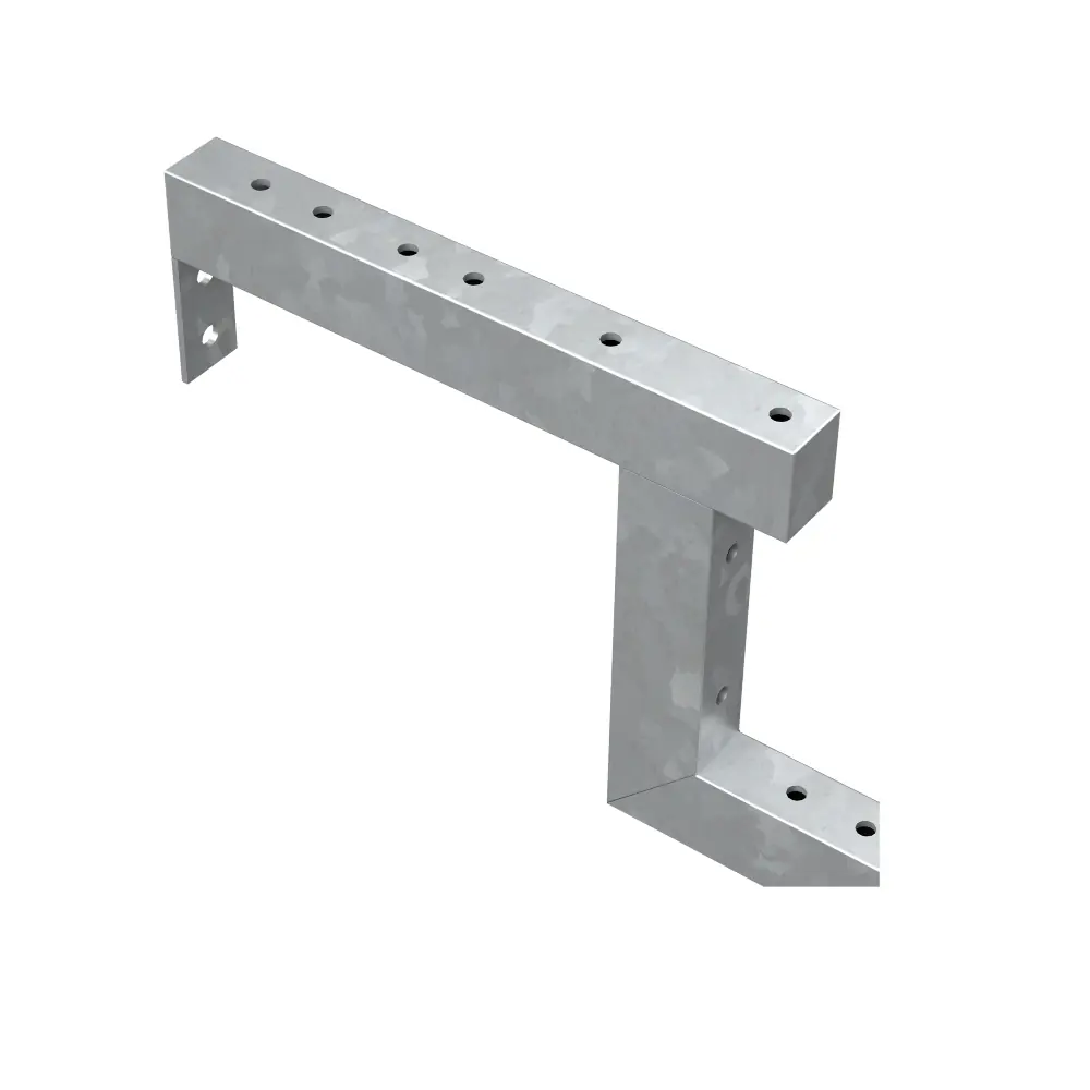 Plus Außentreppe Kiefer/Feuerverzinkt 4 Stufen 180 cm breit