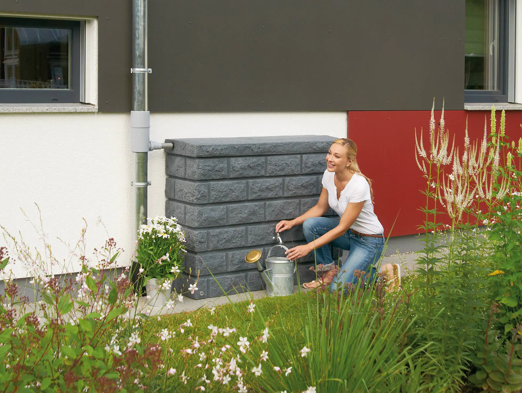 Garantia Regenwasser-Wand-Tank Rocky Junior 300 l