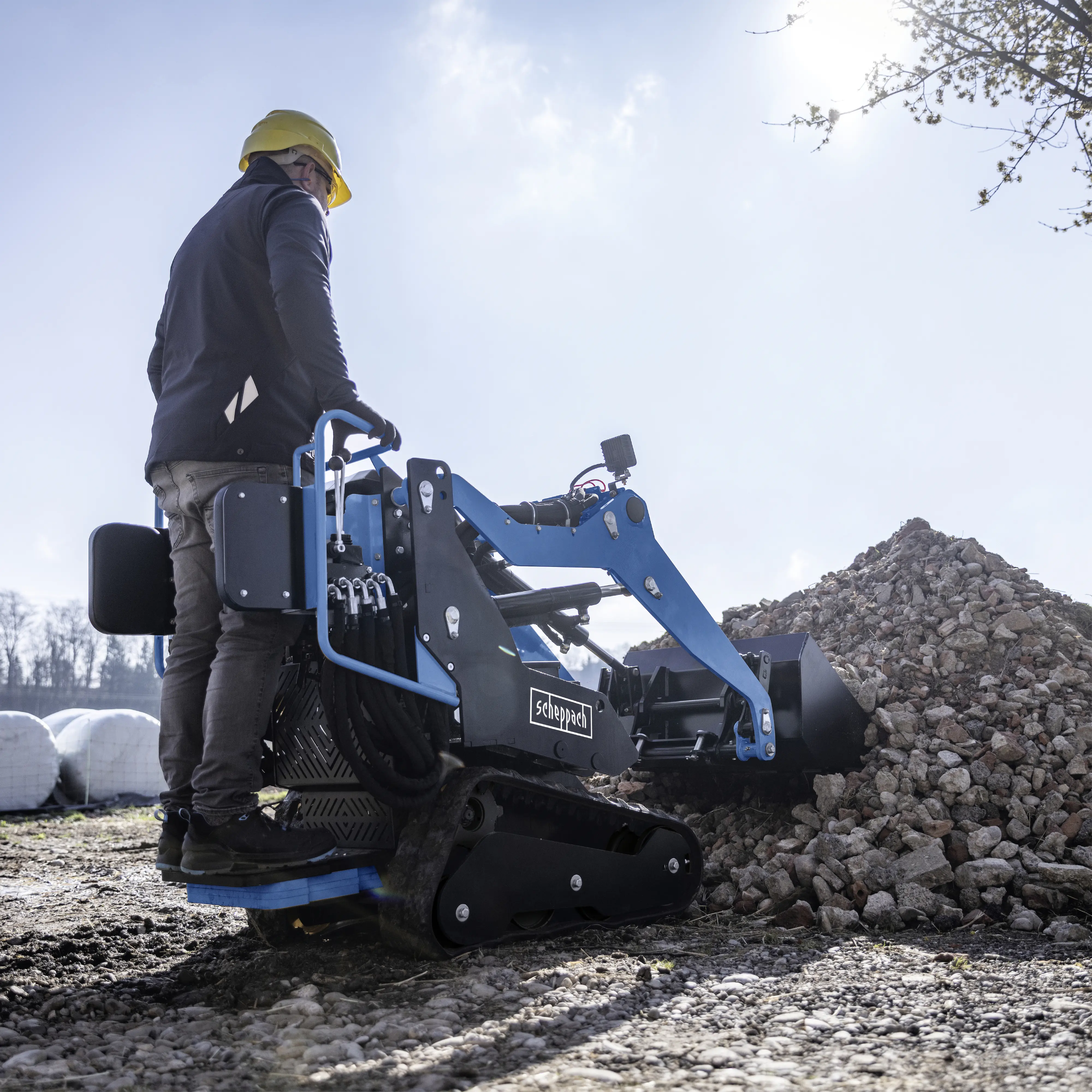 Scheppach Kompaktlader MKL730 Spurbreite 74 cm 8,5 PS