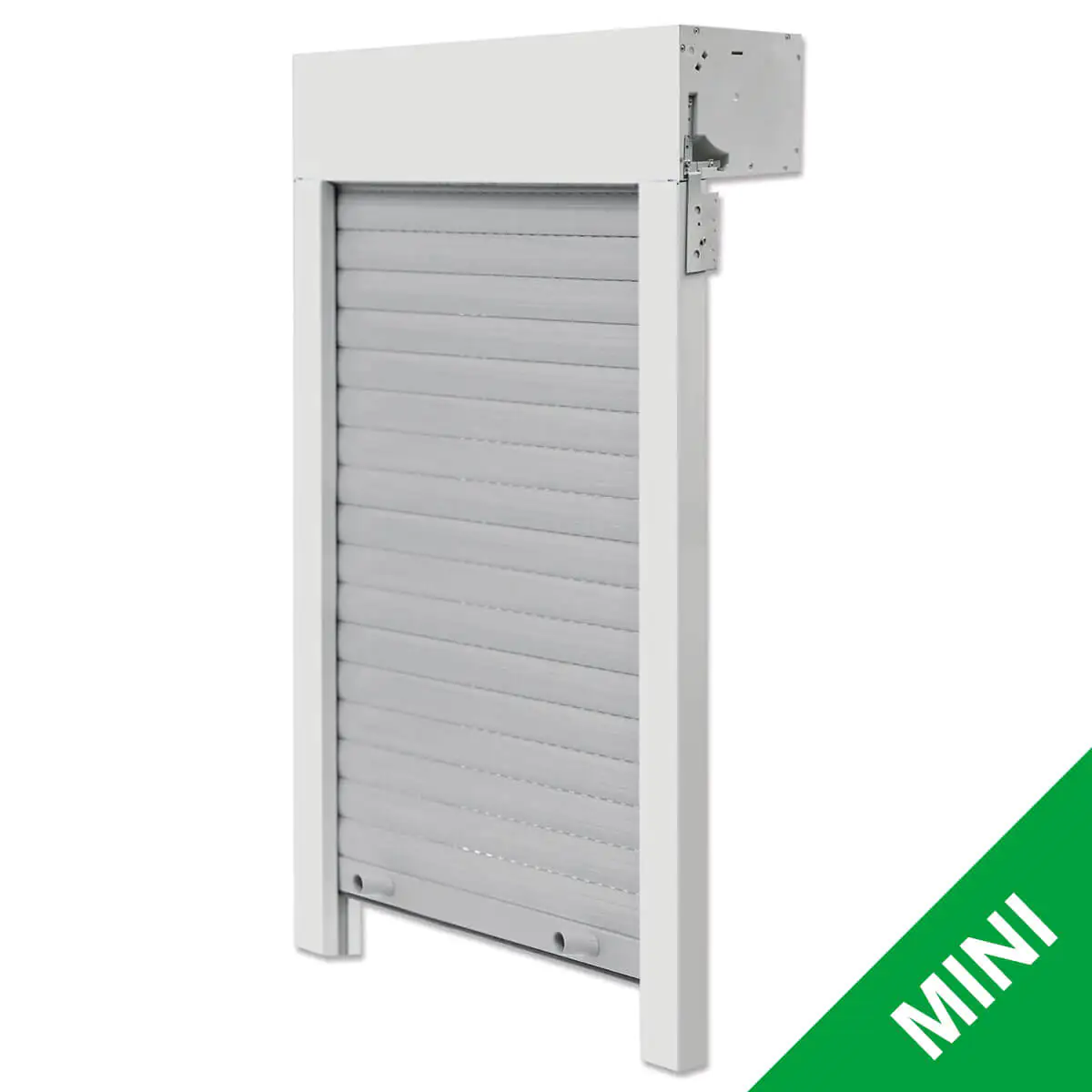 Schellenberg Aufsatzrollladen SB weiß/grau 100 x 120 cm