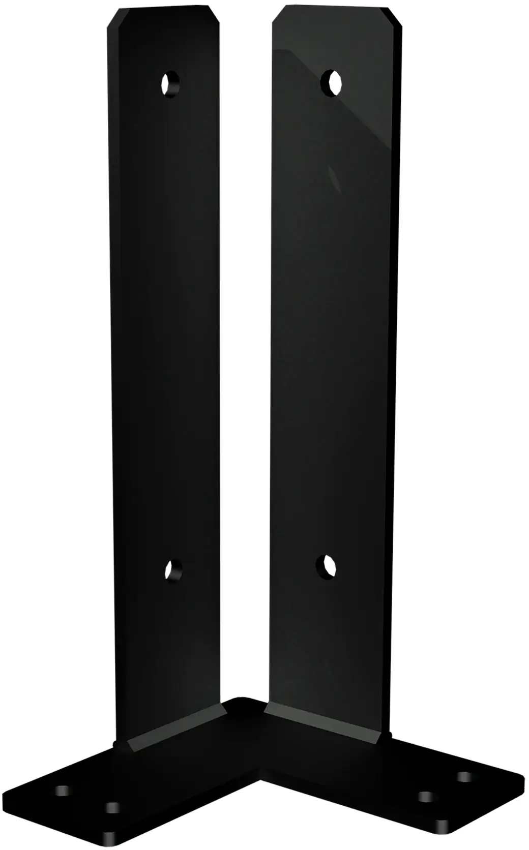 Plus Eck Pfostenfuss Fundamentsmontage 9x9x30 cm