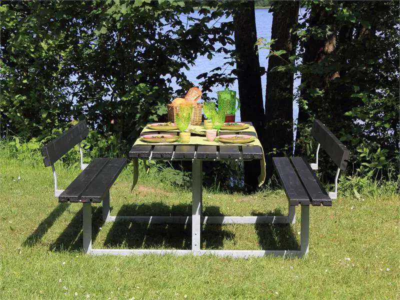 Plus Kombimöbel Basic 177 x 184 x 73 cm mit 2 Rückenlehnen, schwarz