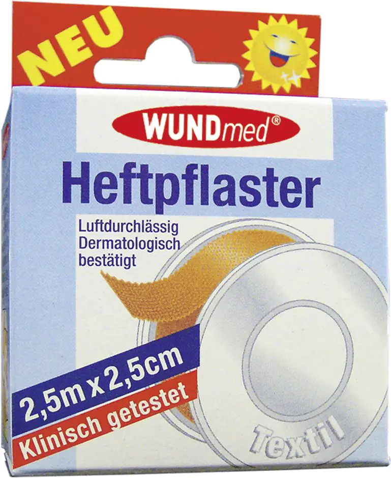 Wundmed Heftpflaster 2,5 cm x 2,5 m
