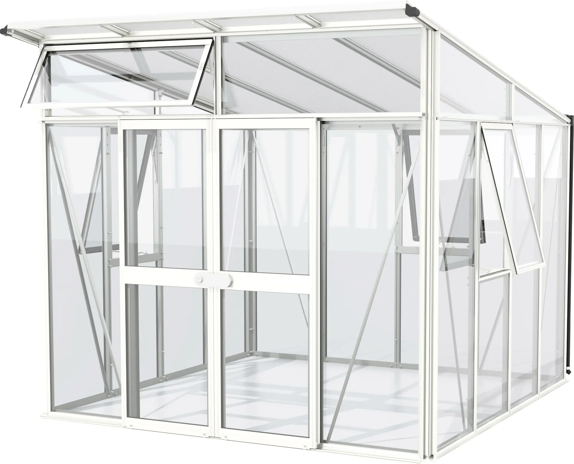 Vitavia Gewächshaus Aura 7800 275 x 270 cm 3 mm Sicherheitsglas 10 mm HKP