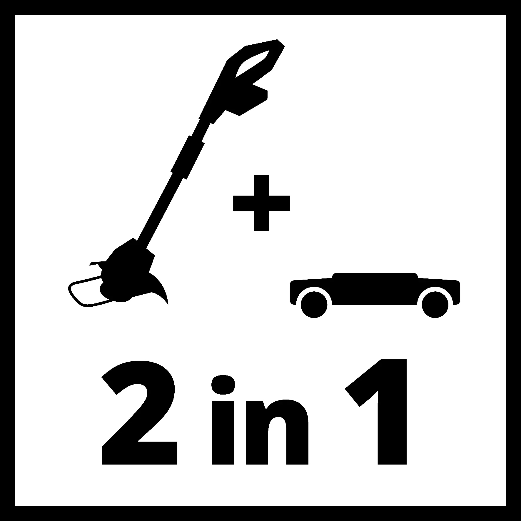 Einhell Akku Rasentrimmer GE-CT 18/28 Li TC-Solo 28 cm Schnittkreis