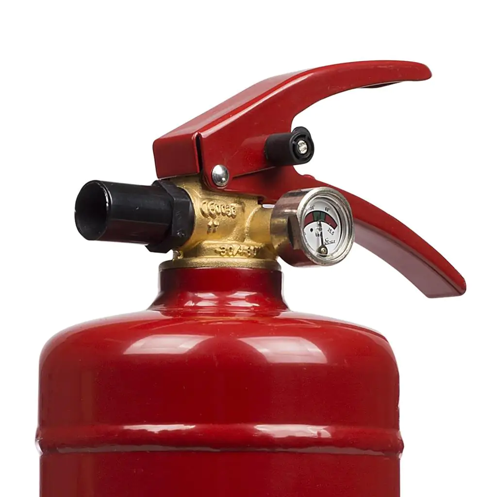 Smartwares Feuerlöscher BB2 2 kg - für AB Brände, mit Halterung Manometer Smartwares Feuerlöscher BB2 2 kg - für AB Brände, mit Halterung Manometer