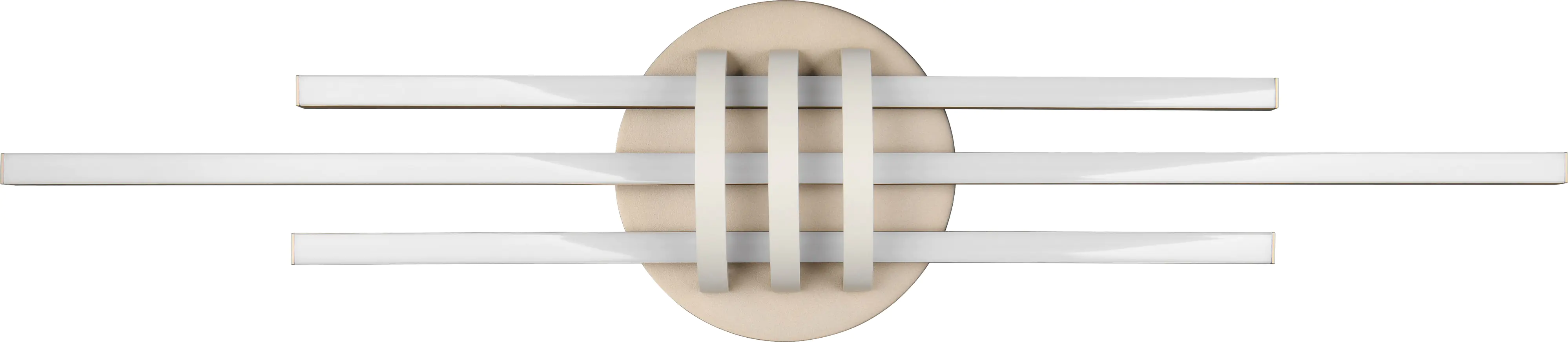 Trio Leuchten LED Deckenleuchte Cinto 25W, coffee