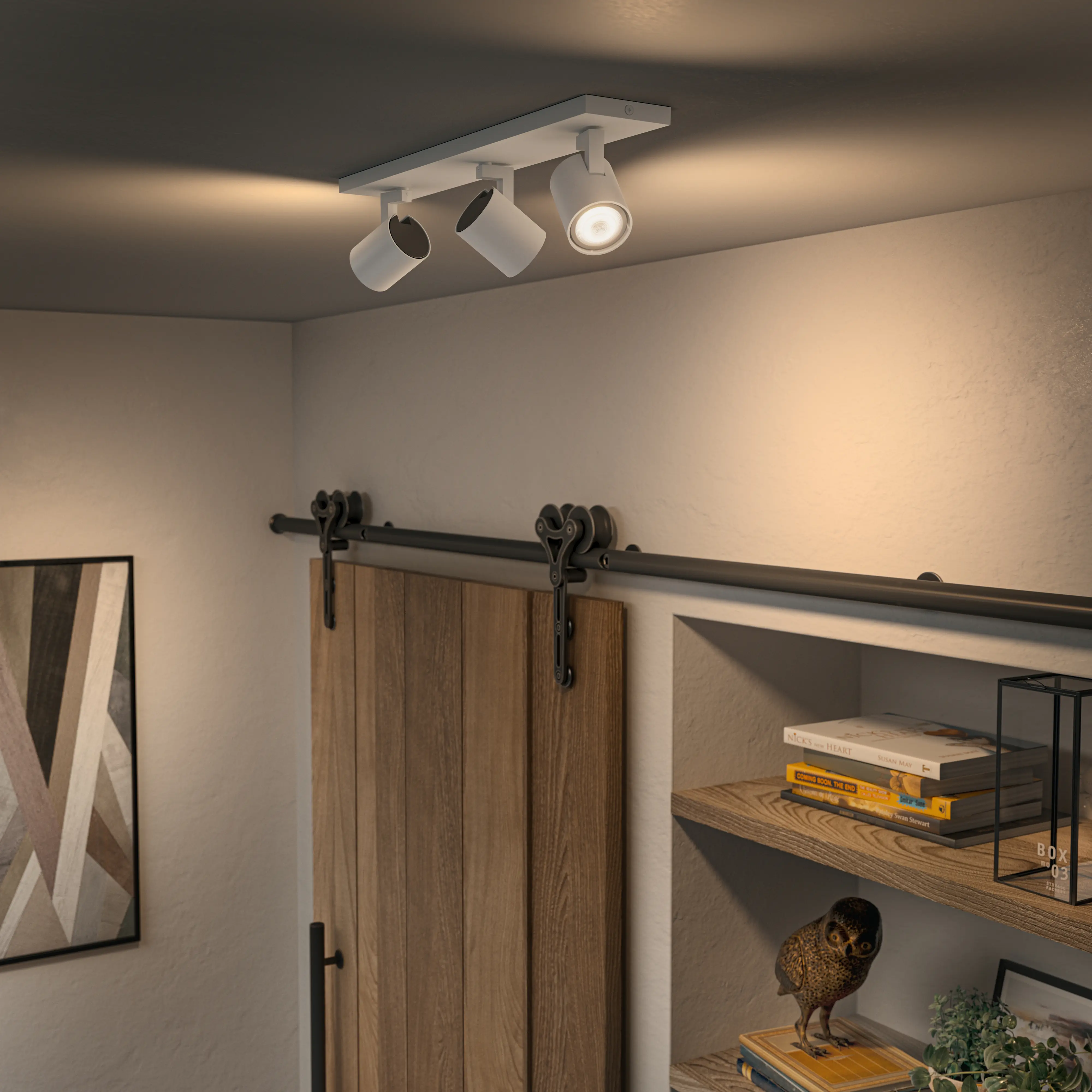 Philips Hue LED Deckenleuchte 3er Spot Runner 14 x 51,6 cm weiß Philips Hue LED Deckenleuchte 3er Spot Runner 14 x 51,6 cm weiß