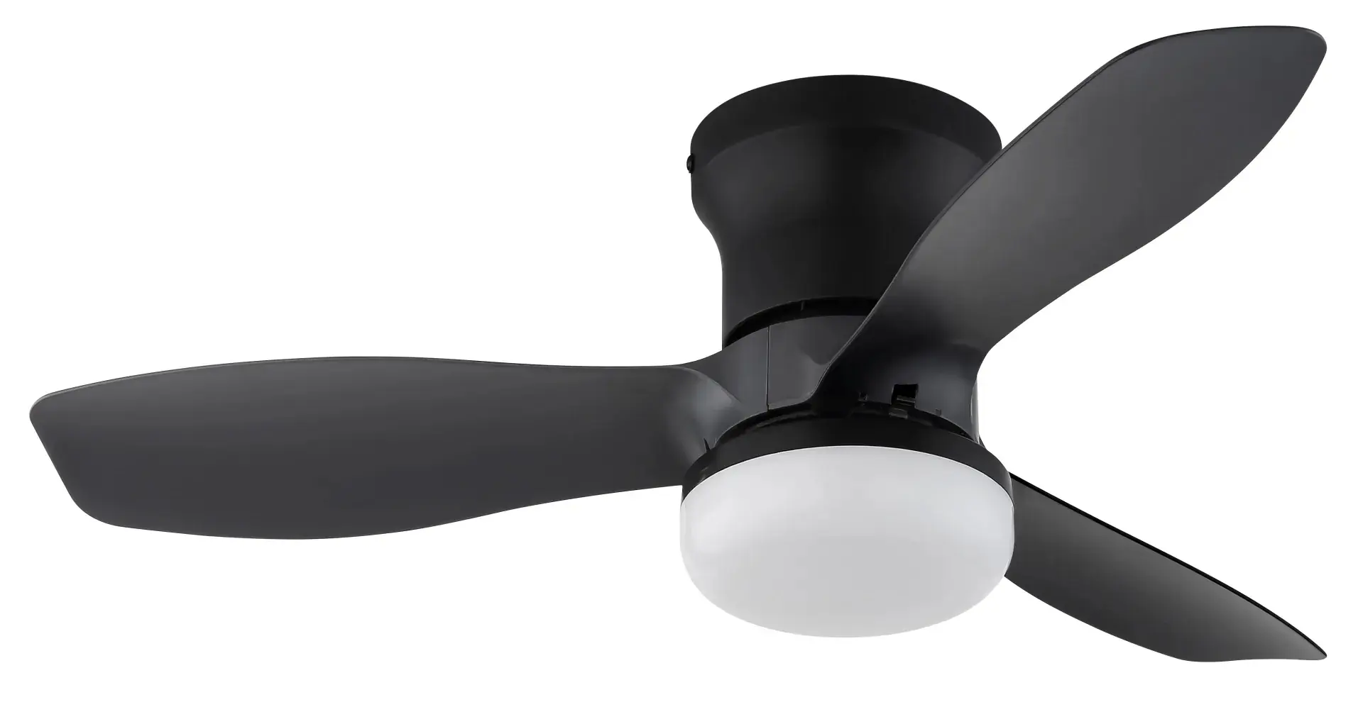 Globo Deckenventilator Irwin Ø 61 cm 36 W schwarz matt CCT