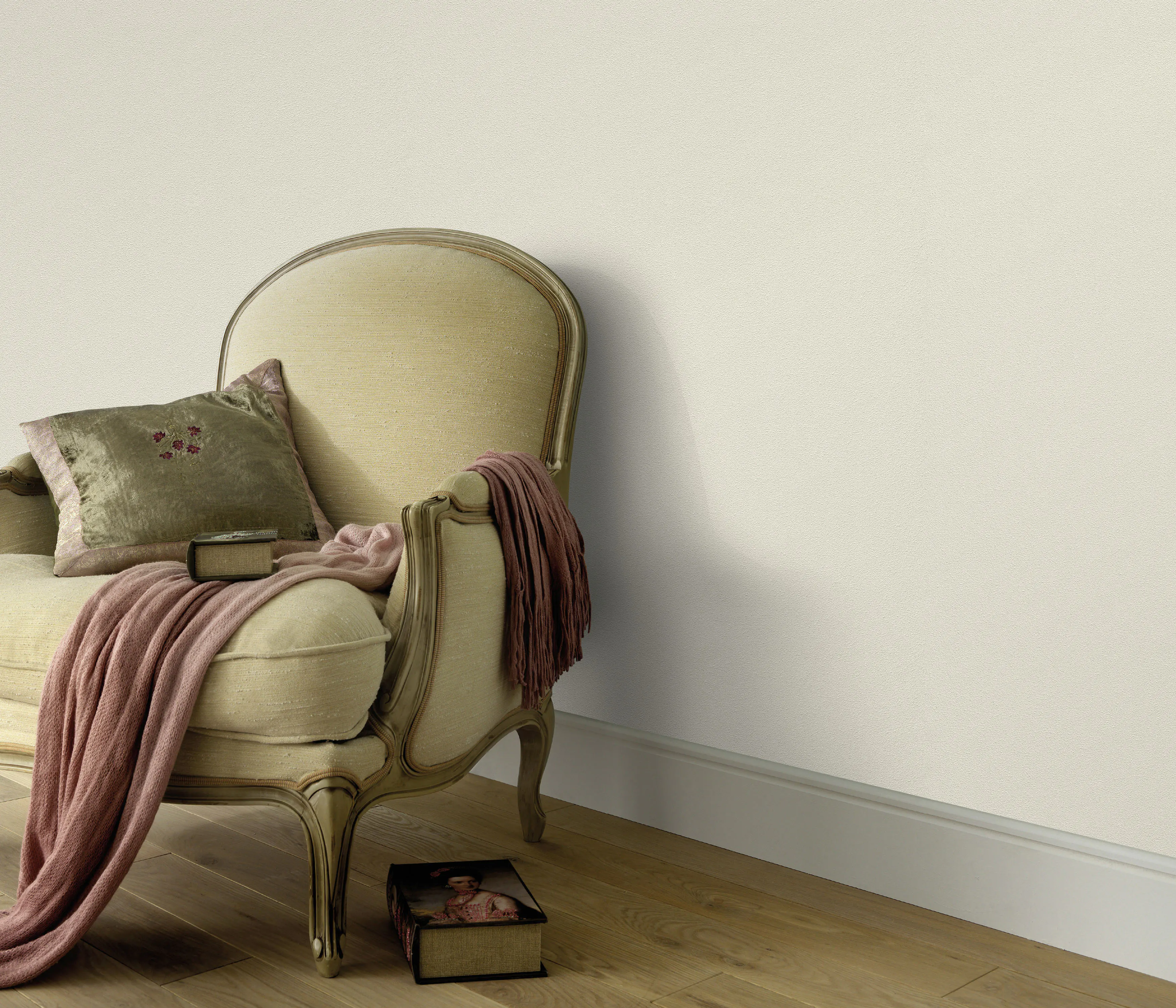 Erismann Vliestapete 02403-39, Uni taupe, 10,05 x 0,53 m