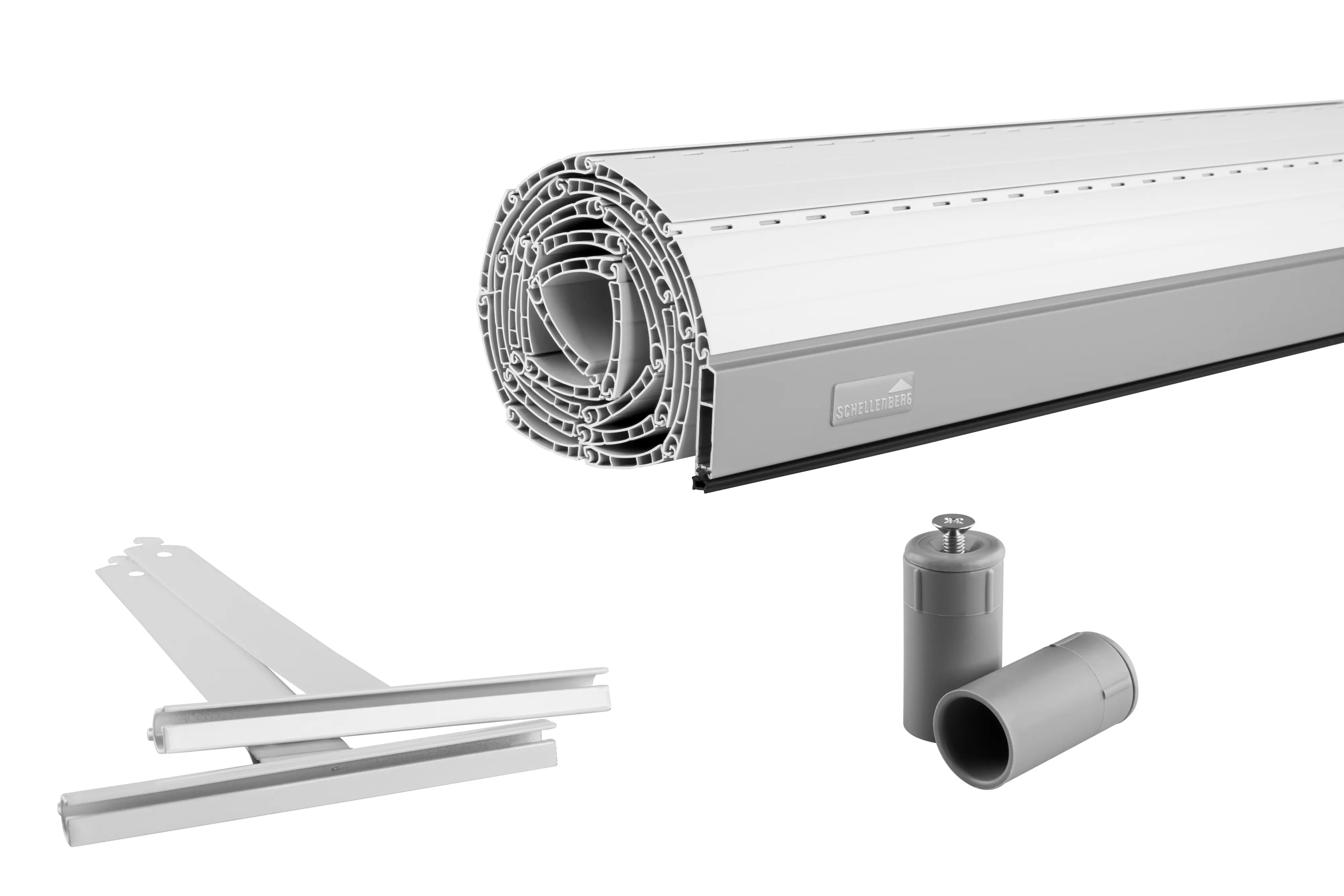 Schellenberg Rollladenpanzer Komplett-Set Maxi 100 x 120 cm weiß