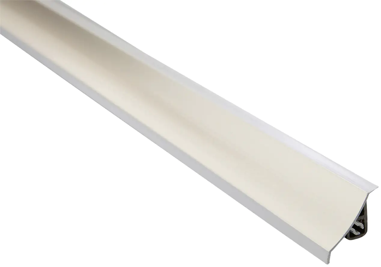 Primo Wandanschlussleiste 4907 260 cm 23 x 25 mm Stahl