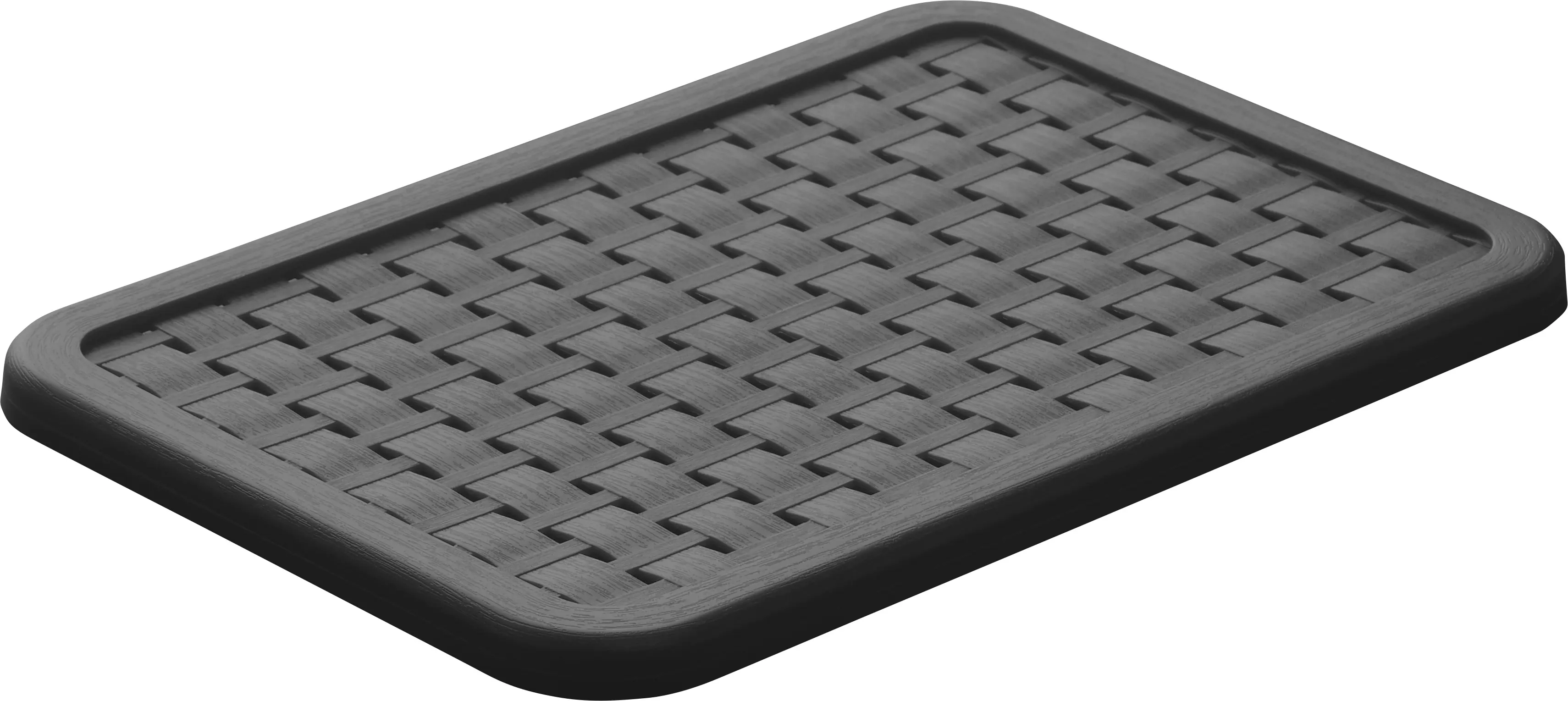 Rotho Deckel zu Korb Country A5 anthrazit 28,4 x 18,9 cm (L x B)