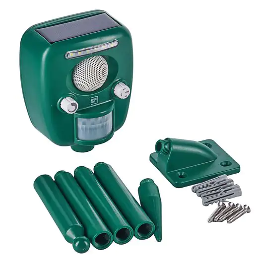 Swissinno Ultraschall Tiervertreiber PRO mit Ultraschall und LED-Licht Swissinno Ultraschall Tiervertreiber PRO mit Ultraschall und LED-Licht