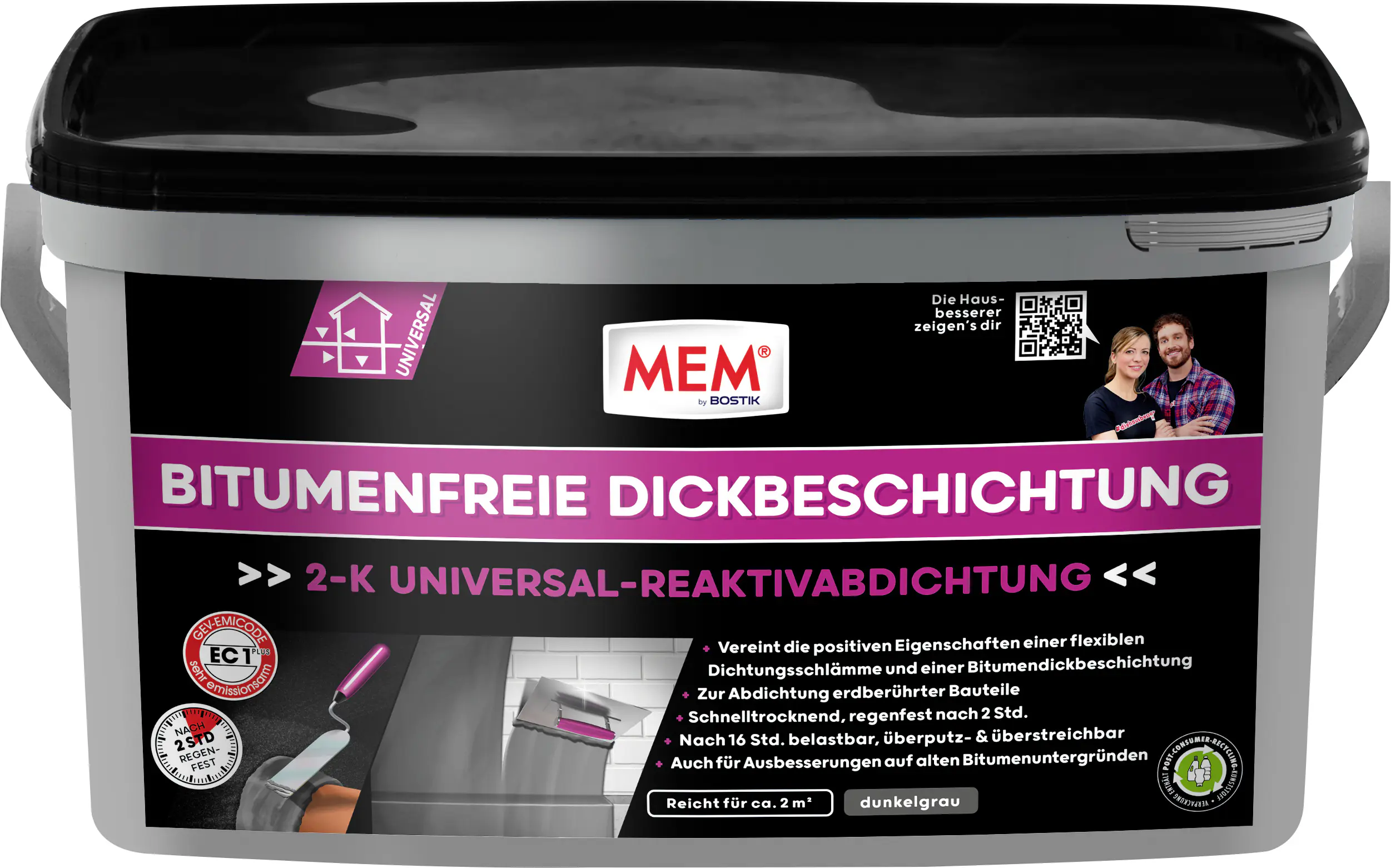 MEM Bitumenfreie Dickbeschichtung 5 kg