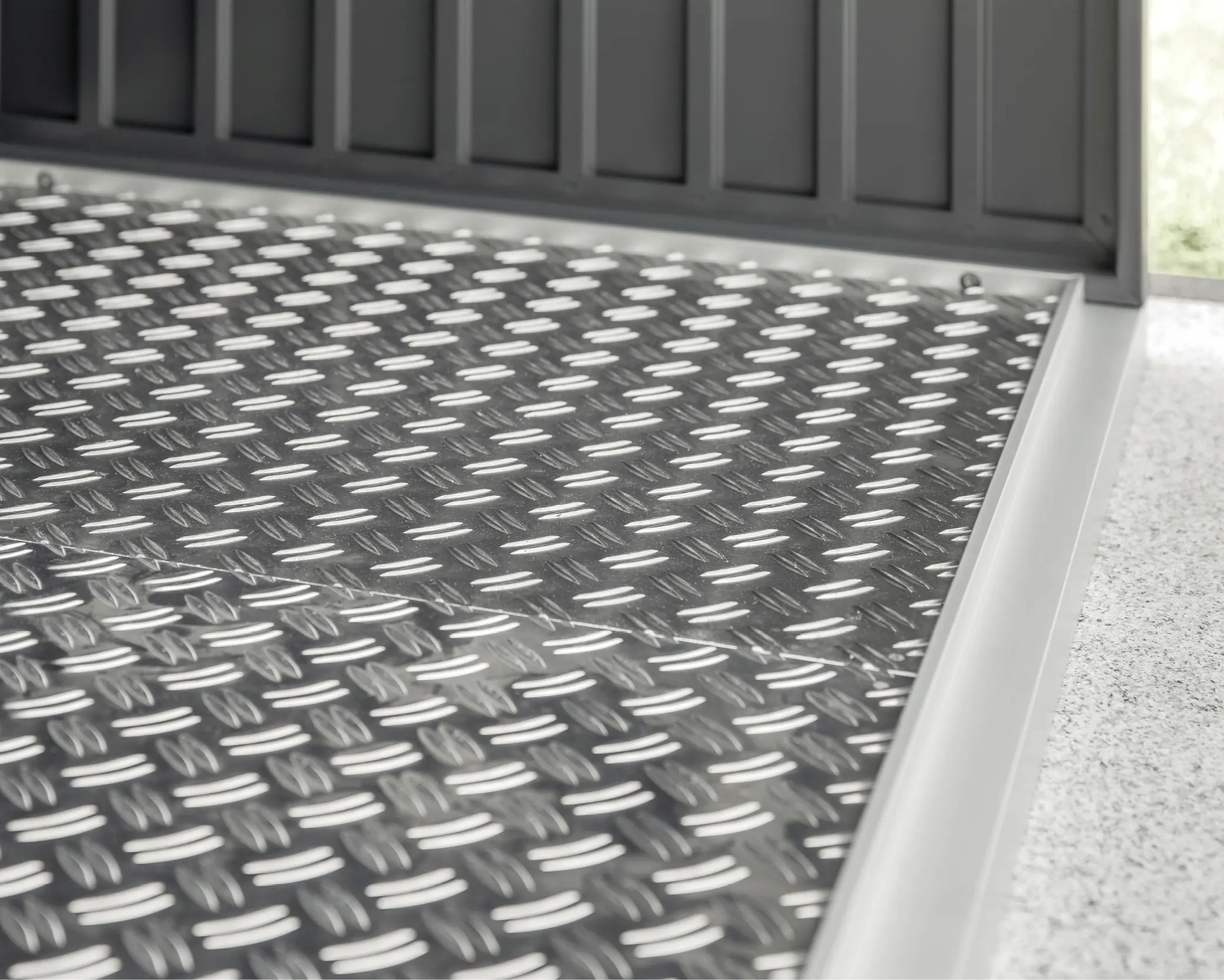 EcoStar Riffelblech-Boden Fußboden Paket Typ 1 für Kaminholzregal EcoStar Riffelblech-Boden Fußboden Paket Typ 1 für Kaminholzregal