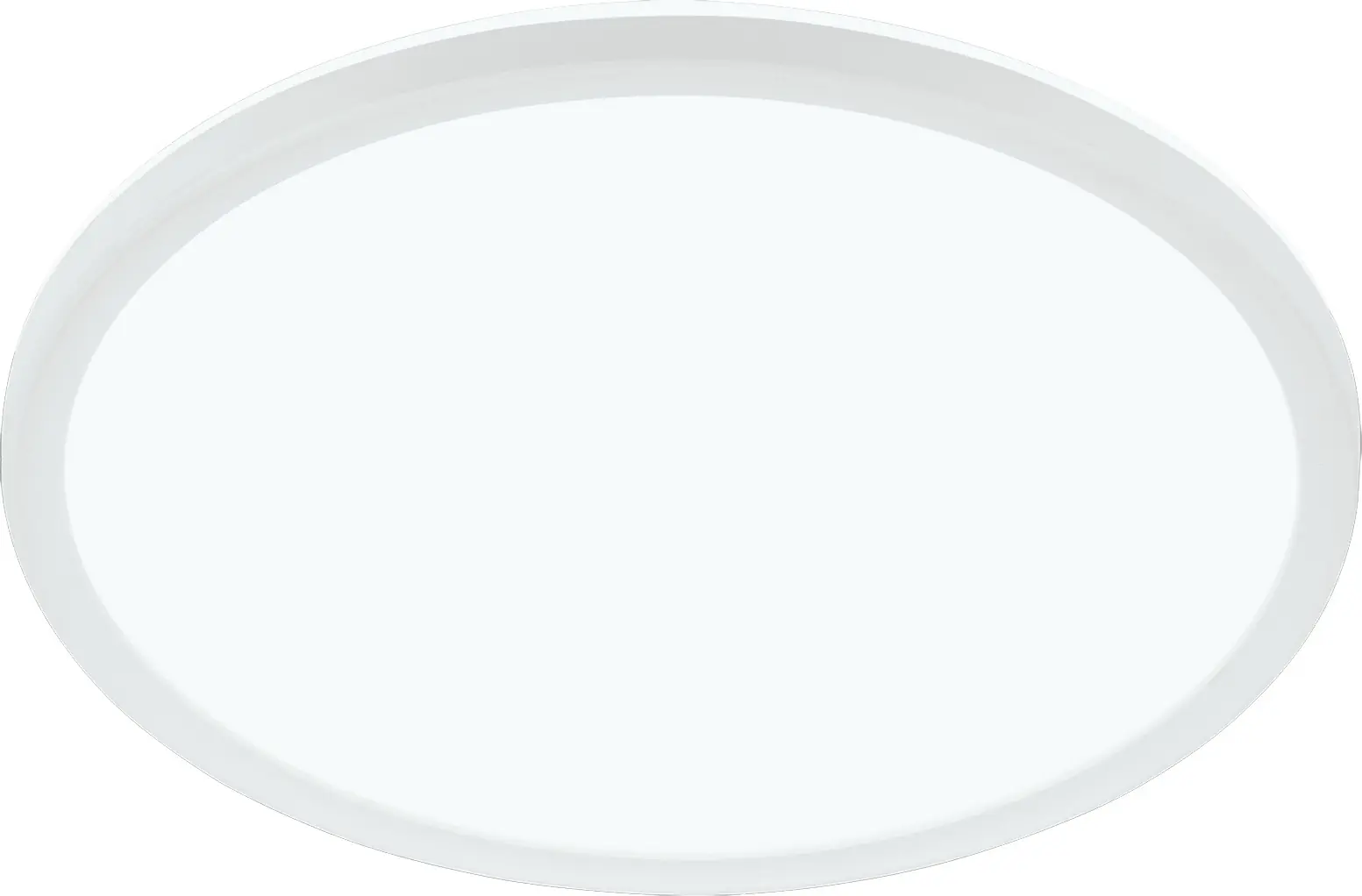 Briloner LED Deckenleuchte Slim Case weiß Ø 42 x 3 cm warmweiß