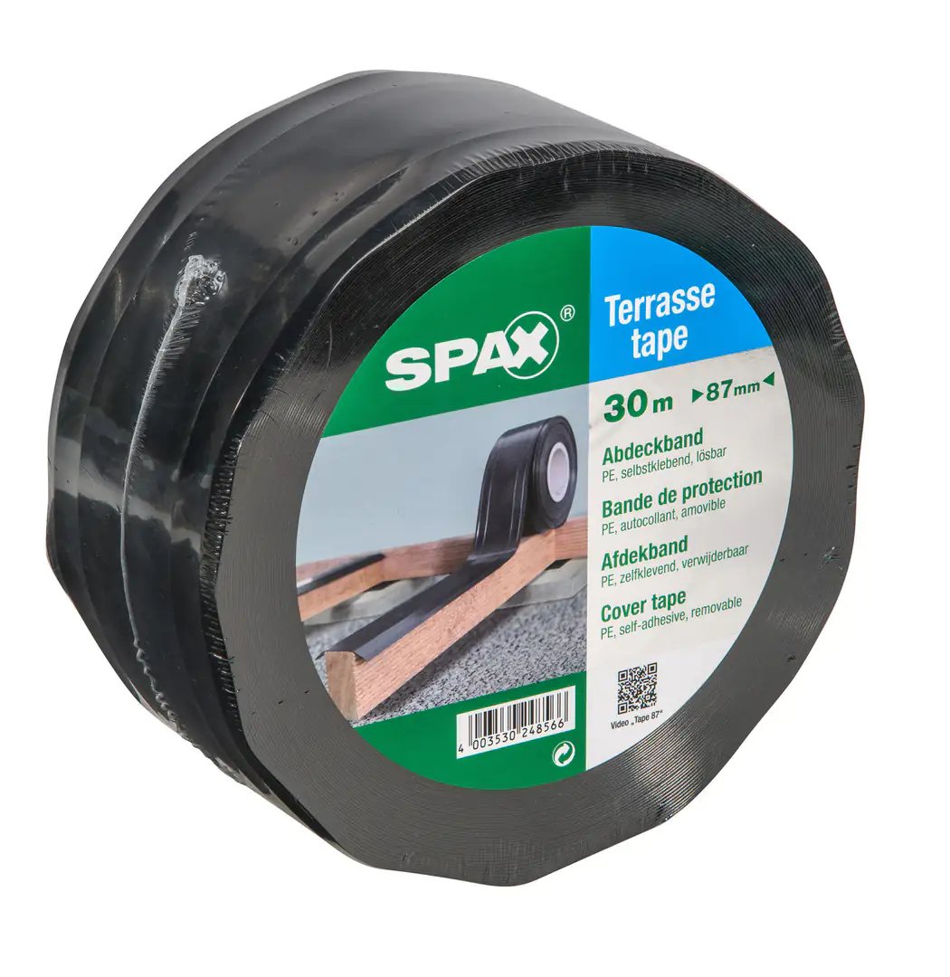 Spax Abdeckband 30 m x 87 mm Spax Abdeckband 30 m x 87 mm