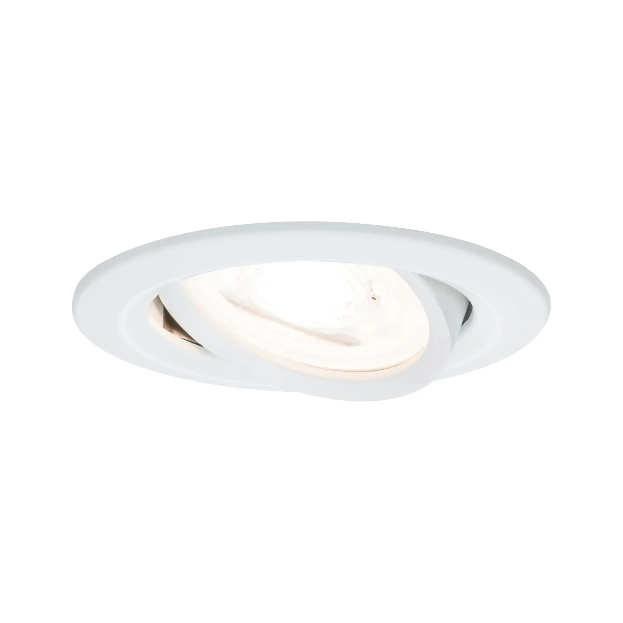 Paulmann LED Einbauleuchte Nova 6,5W warmweiß schwenkbar weiß