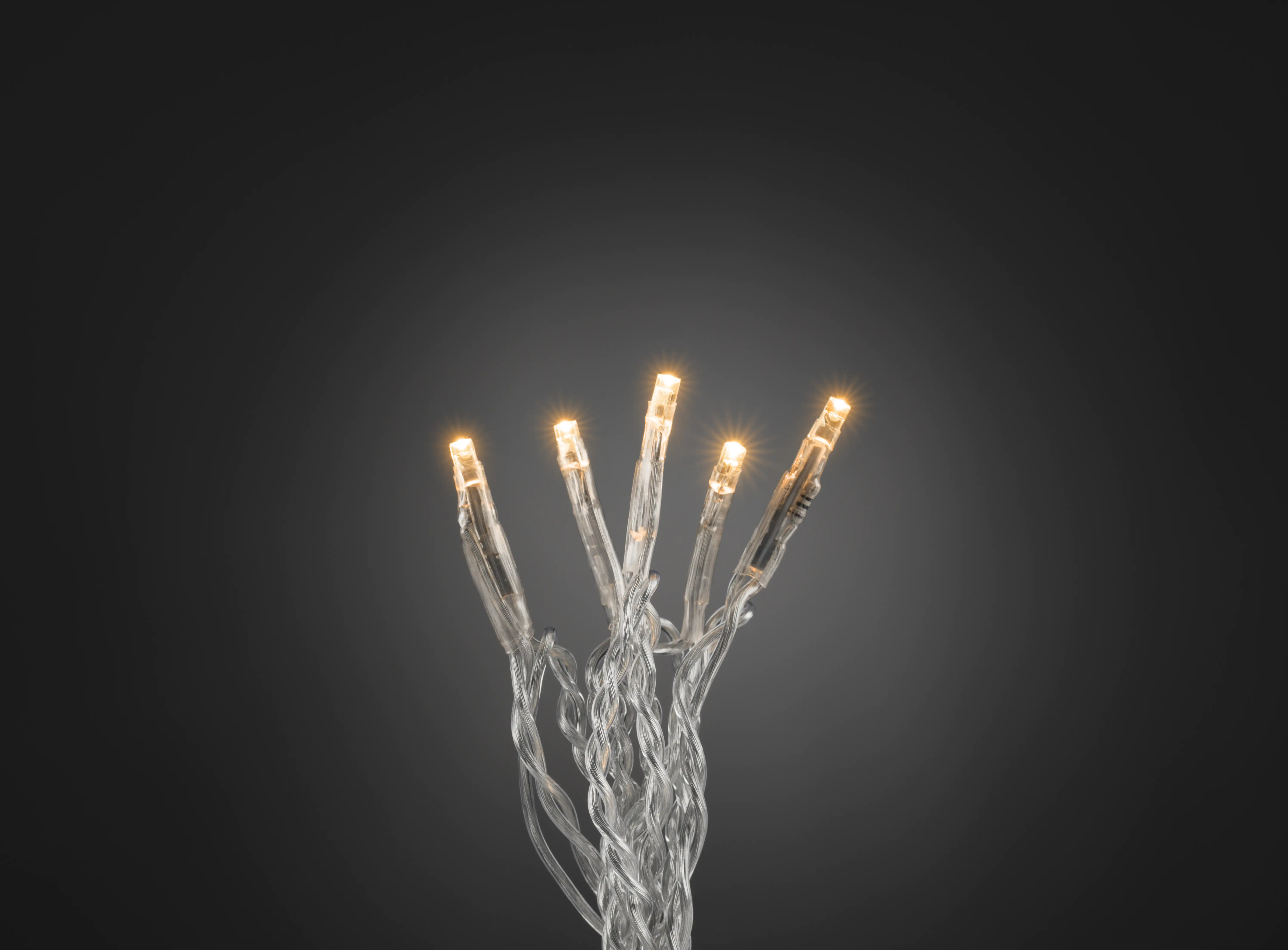 Konstsmide LED Microlichterkette 35 LED bernstein