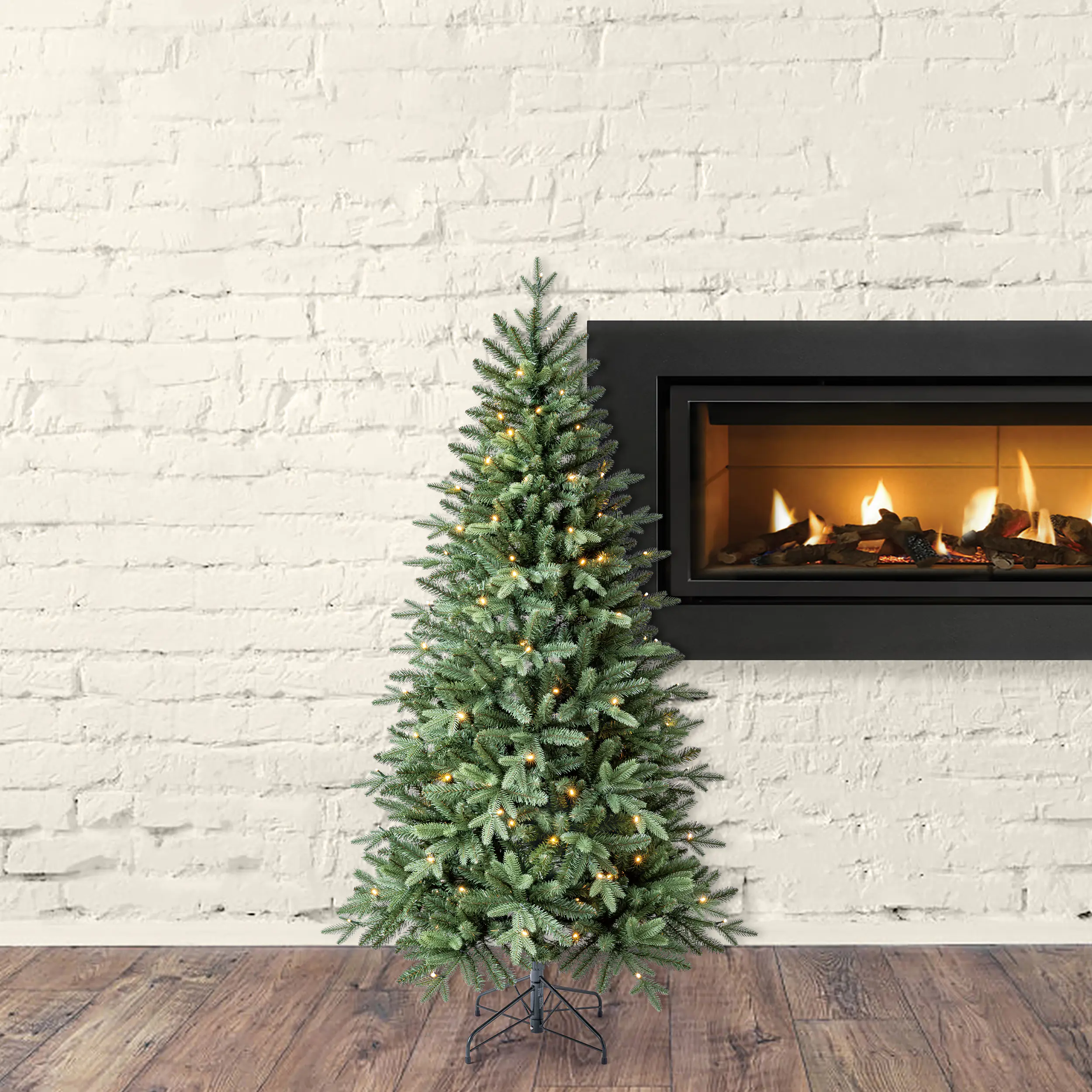 Primaster Weihnachtsbaum 1,8 m grün beleuchtet 150 Lichter warmweiß Primaster Weihnachtsbaum 1,8 m grün beleuchtet 150 Lichter warmweiß