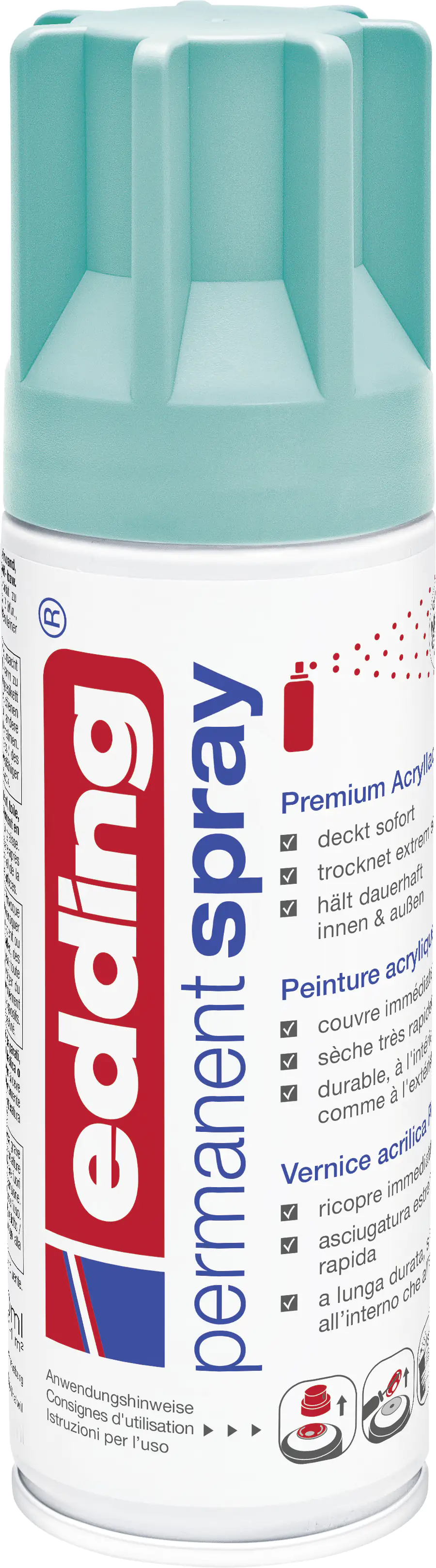 Edding 5200 Permanentspray 200 ml turqoise