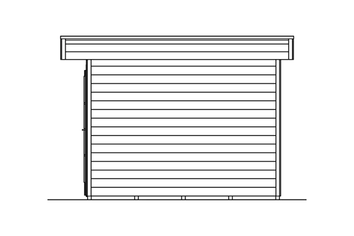 4018211028139_6 SKAN HOLZ Gartenhaus Breda 380 x 300 cm schiefergrau mit Fußboden
