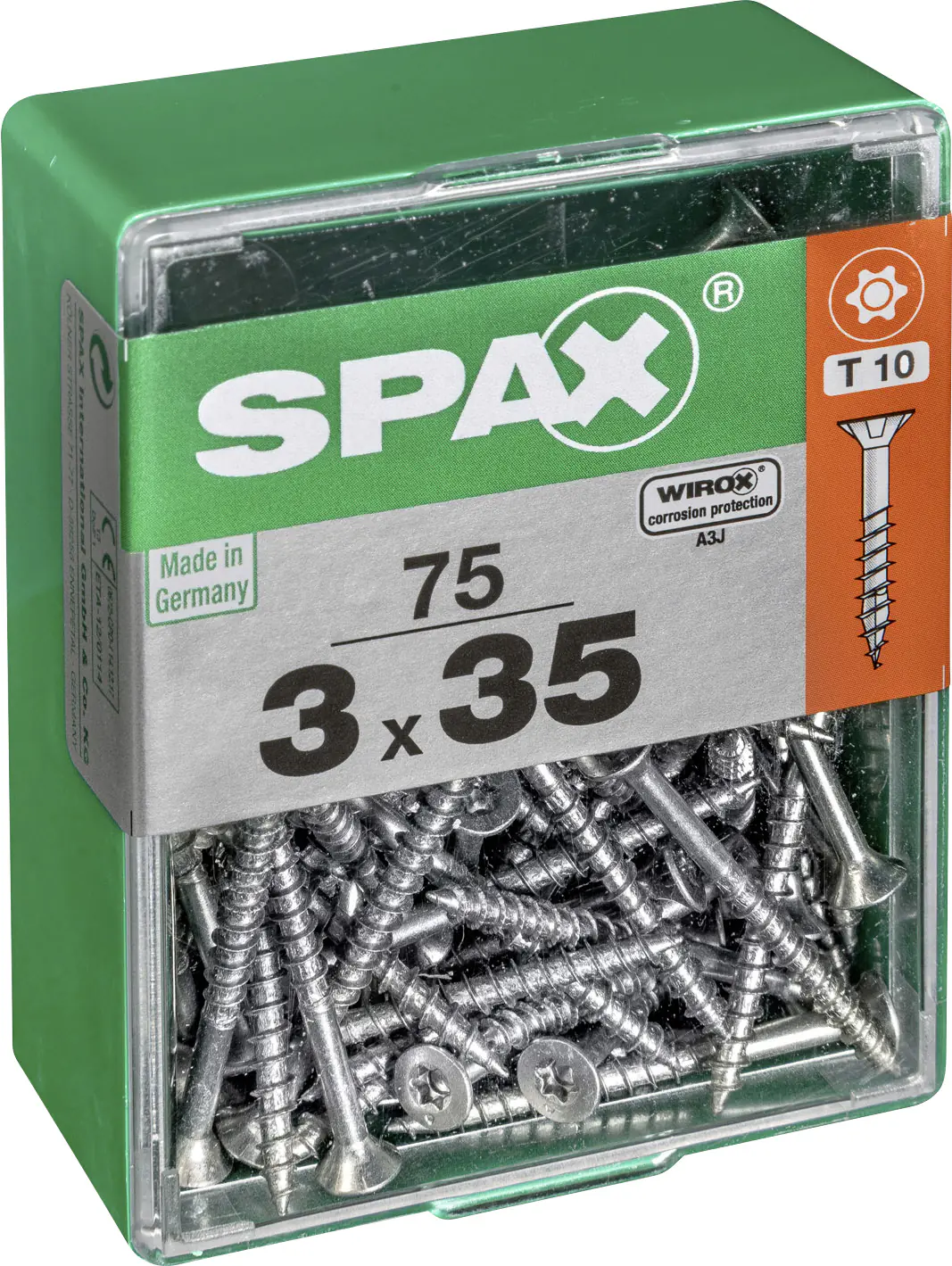 Spax Universalschrauben 3.0 x 35 mm TX 10 - 75 Stk.