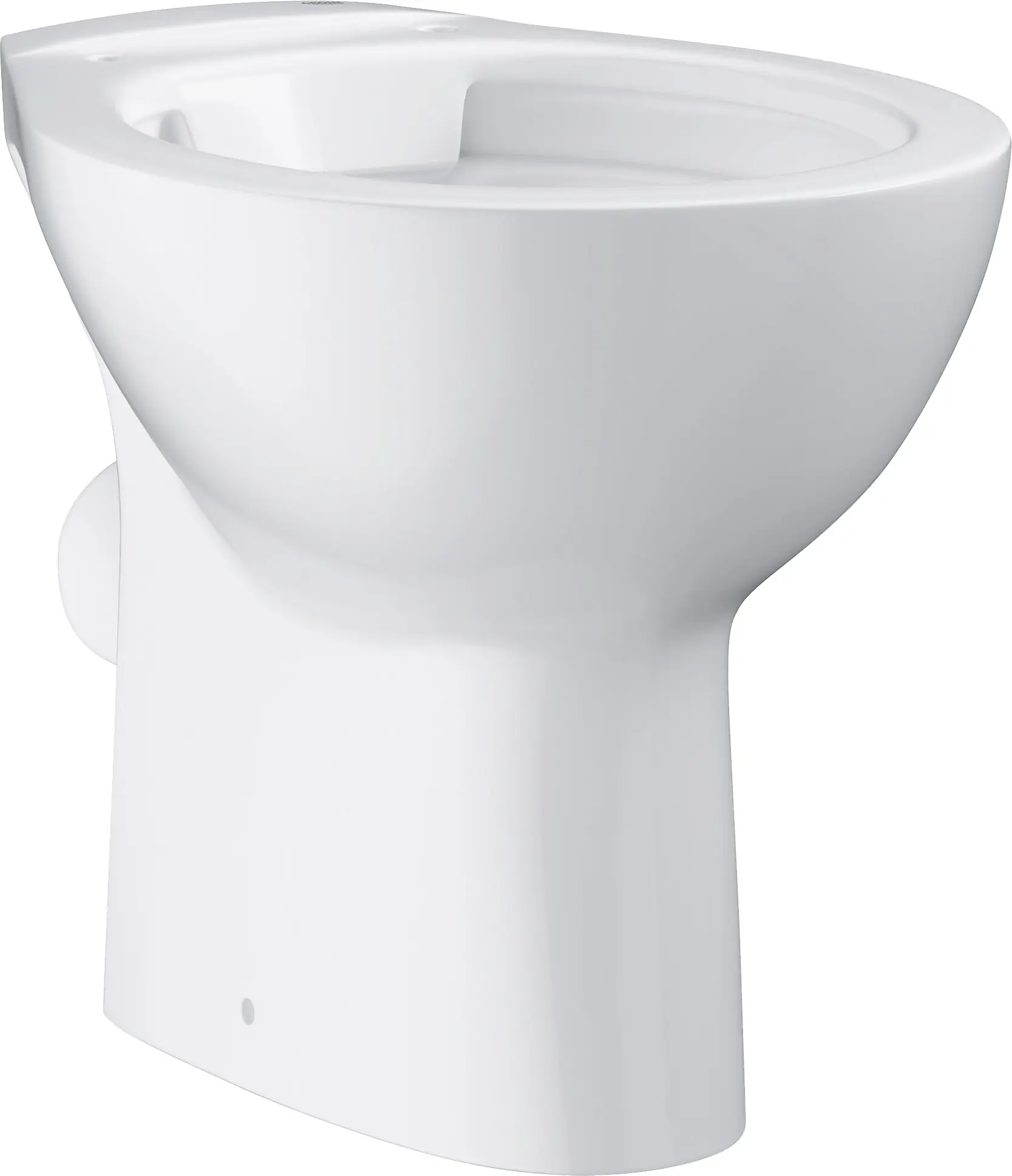 Grohe Bau Keramik Stand-Tiefspül-WC alpinweiß, inkl. Befestigungsset