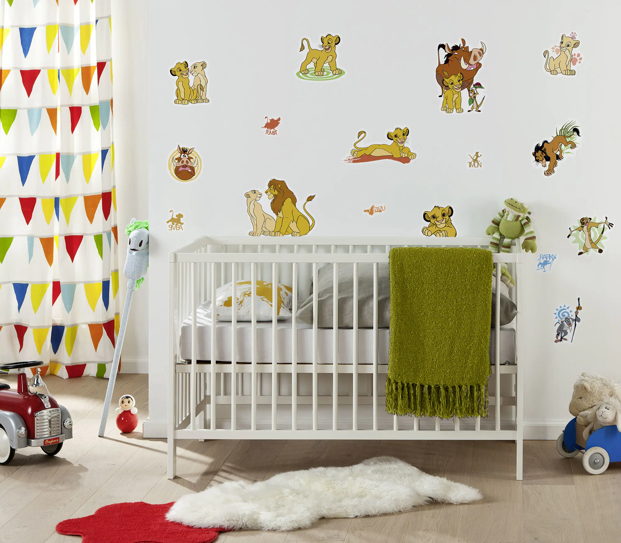 Komar Dekosticker Lion King Circle of 50 x 70 cm  