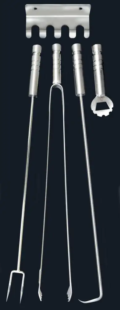 Schneider Edelstahl-Grillbesteckset Edelstahl