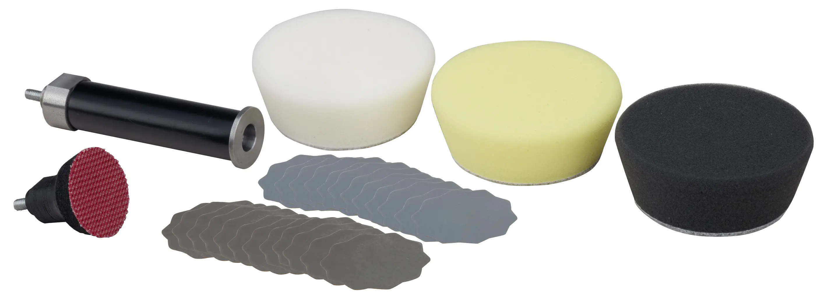 Proxxon Profi-Schleif- und Polierset mit Schleifteller Ø 30 mm und 80 mm Verlängerung