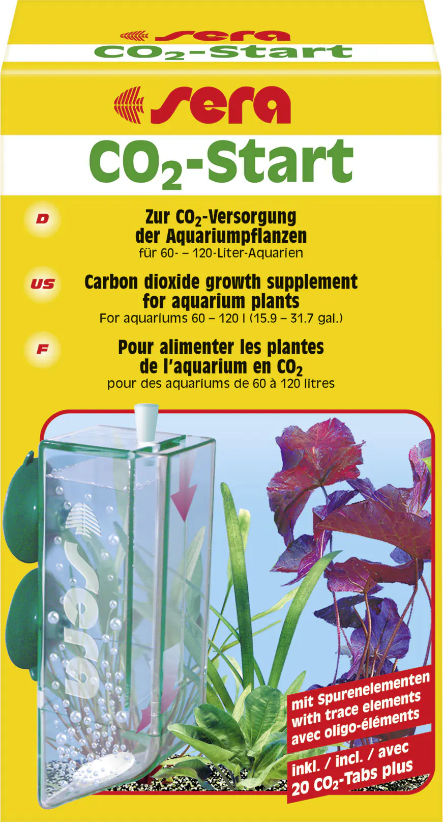 Sera Dünger für Aquarienpflanzen CO2-Start 1 Stück