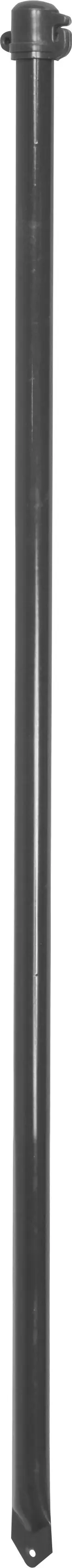 Floraworld Gartenstab Metall 125 x 2,4 cm anthrazit