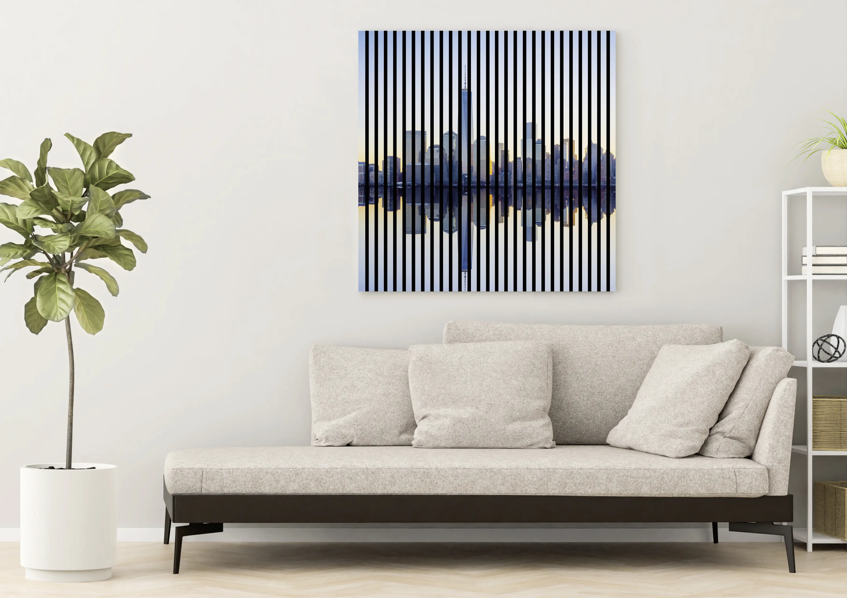 Neuhofer Akustikpaneele New York 119,5 x 113,3 x 1,9 cm