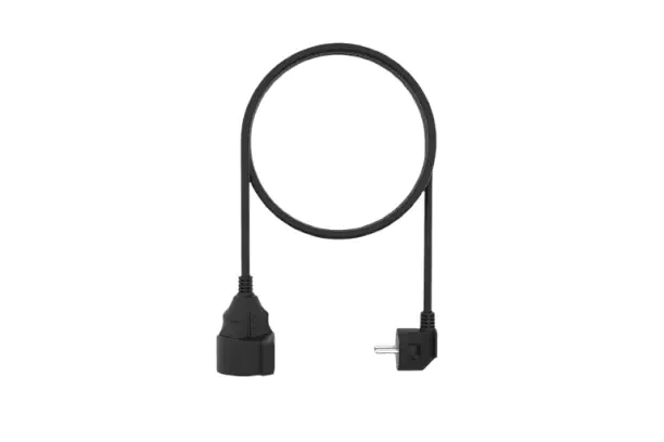 SunLit Solar Verlängerungskabel Innen 10 m H05VV-F 3G 1, 5, schwarz