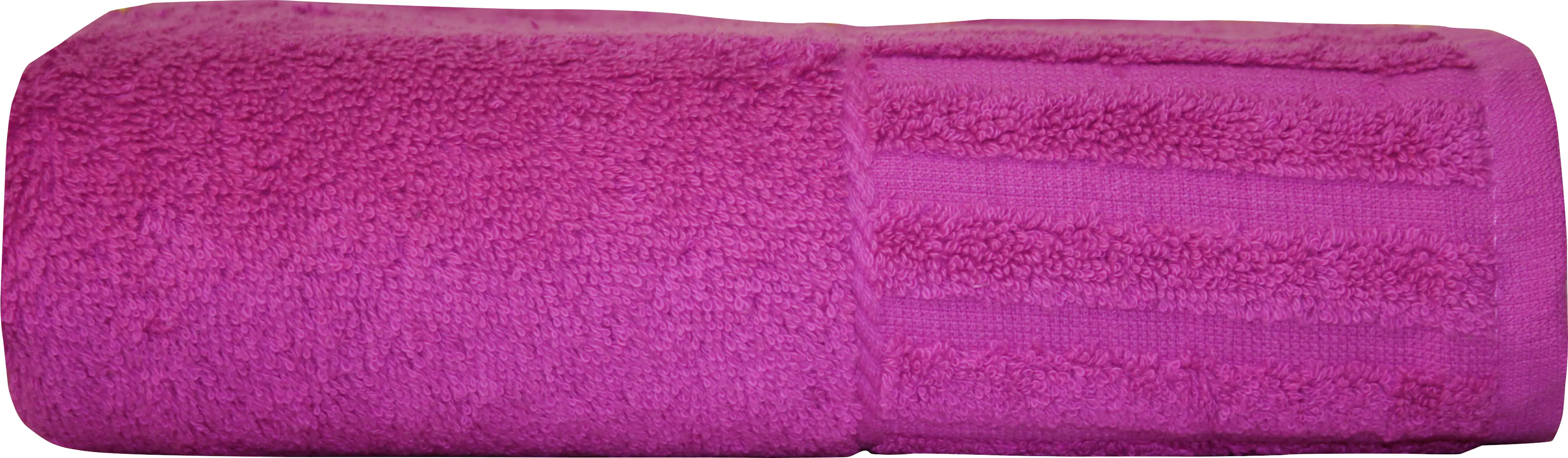 Badetuch Uni Baumwolle 100 x 150 cm beere