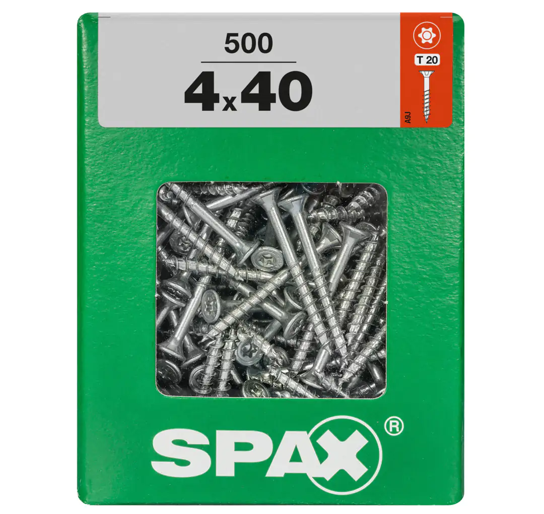 Spax Universalschrauben 4.0 x 40 mm TX 20 - 500 Stk.