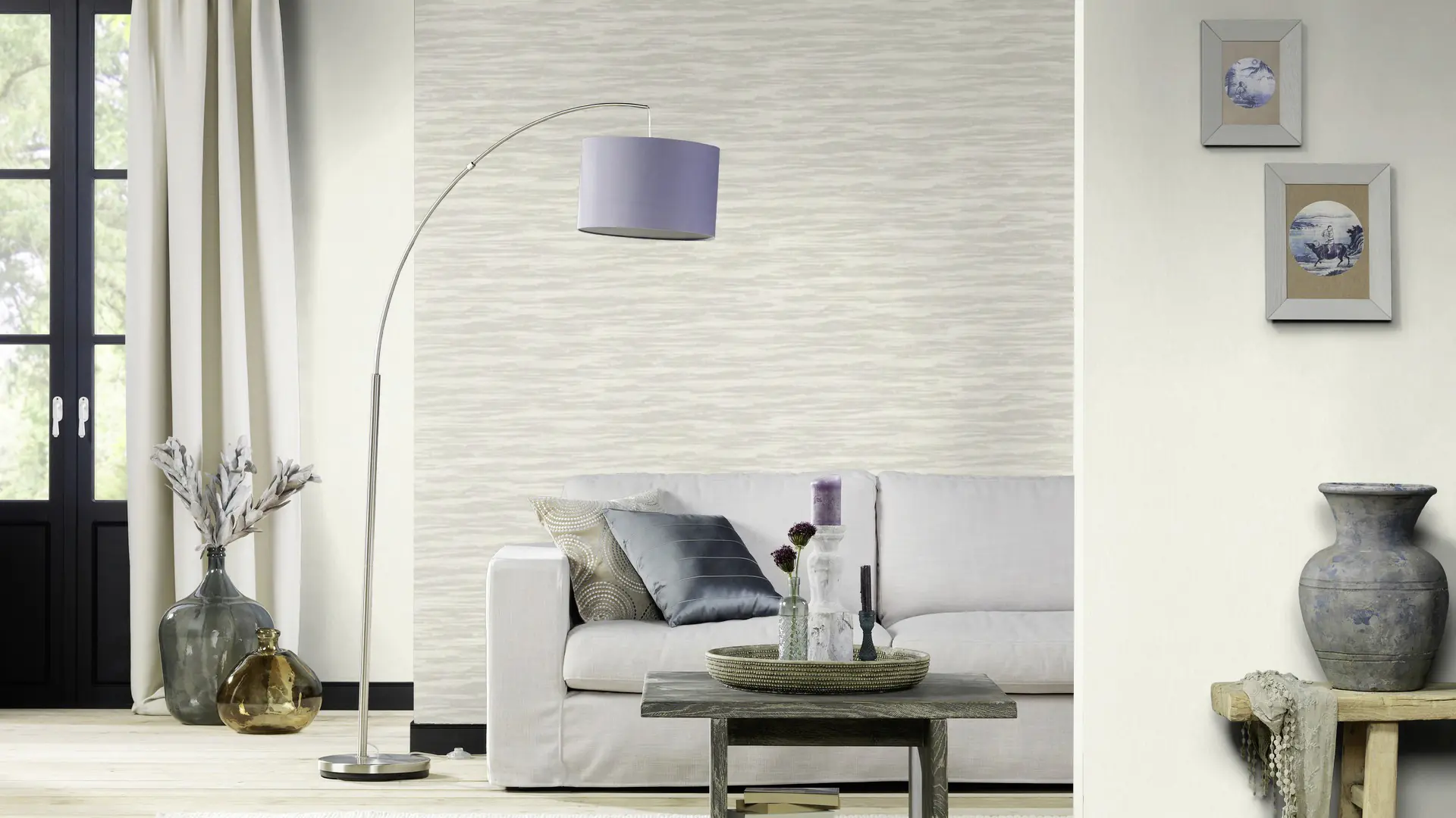Rasch Vliestapete Uni Sky Lounge weiß perlmutt 10,05 x 0,53 m Rasch Vliestapete Uni Sky Lounge weiß perlmutt 10,05 x 0,53 m