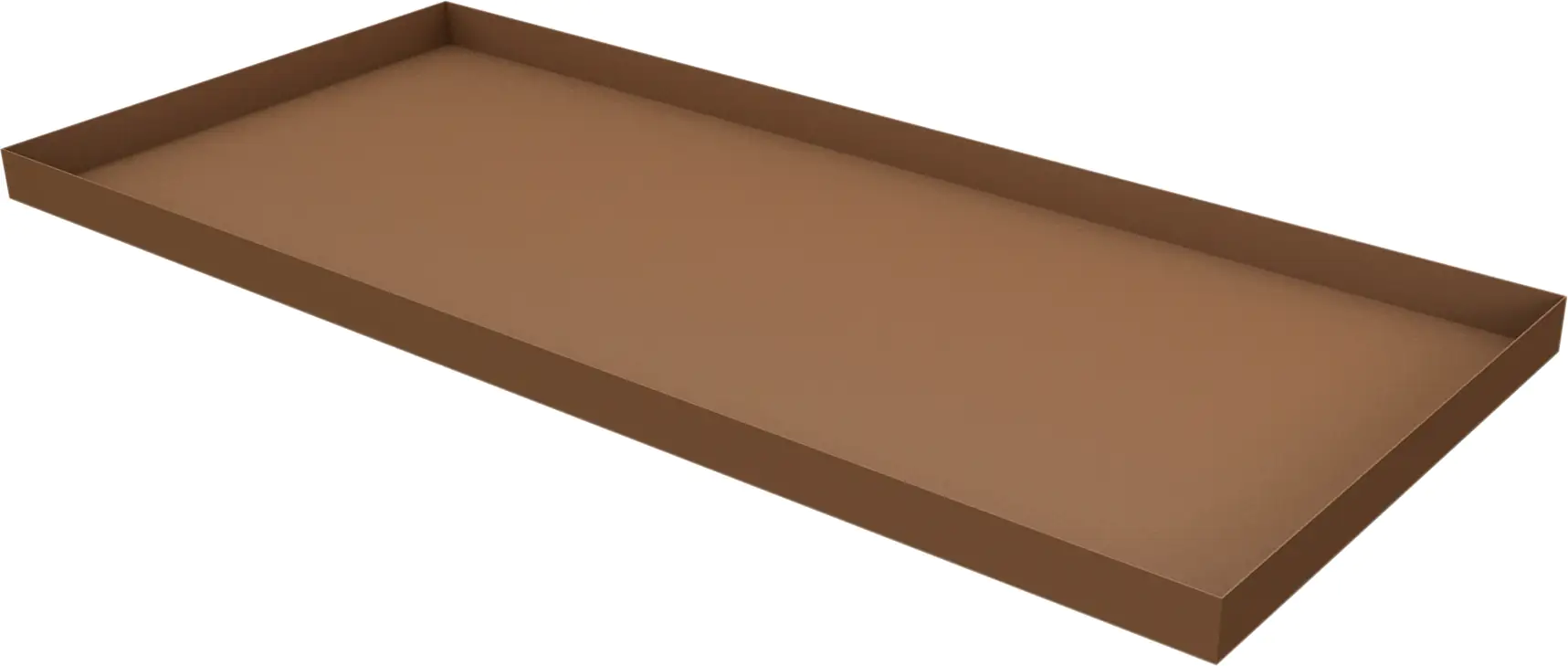 Gutta Wanne für Hochbeet Valenta 150 160 x 70 x 6 cm, rostiges Eisen