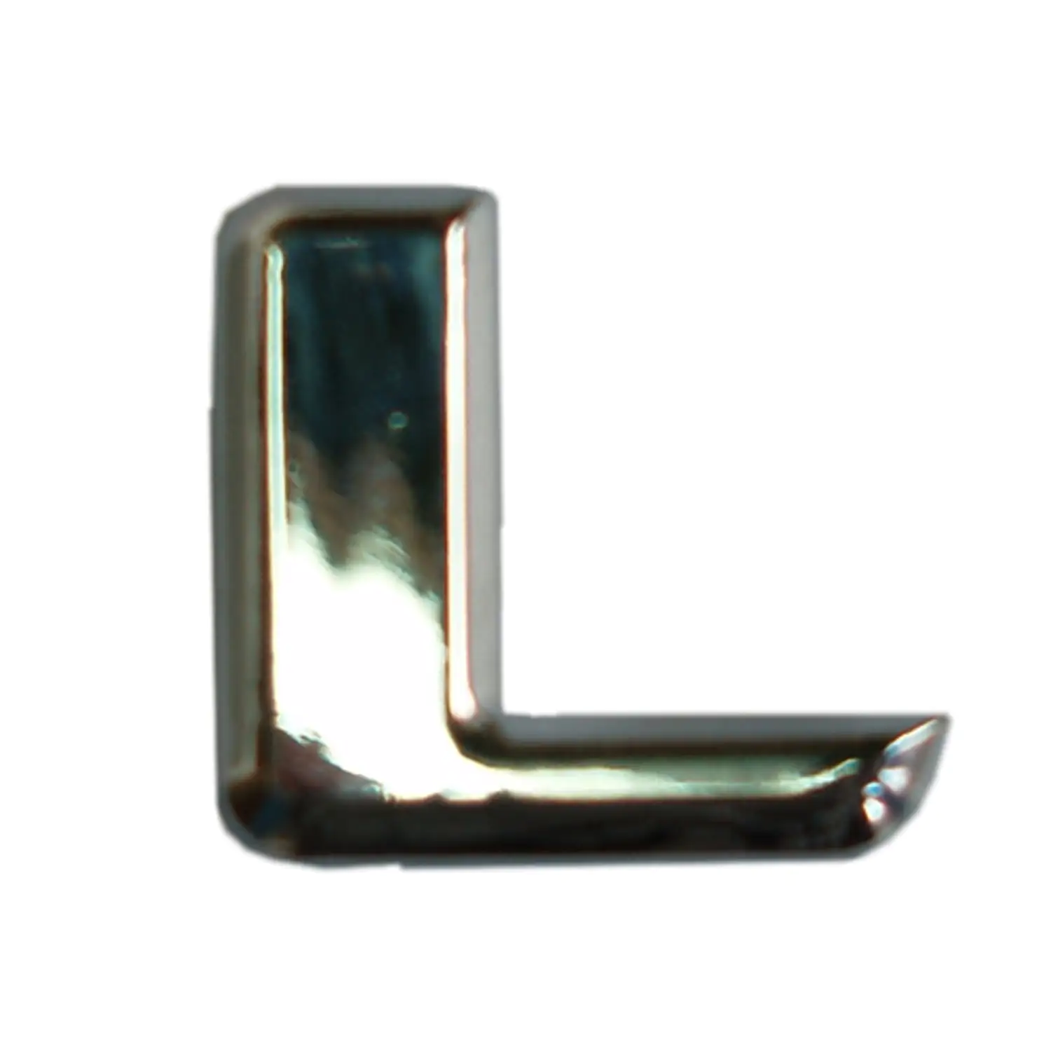 Hermann Schütz 3D-Relief-Chrome-Buchstabe L 25x35mm