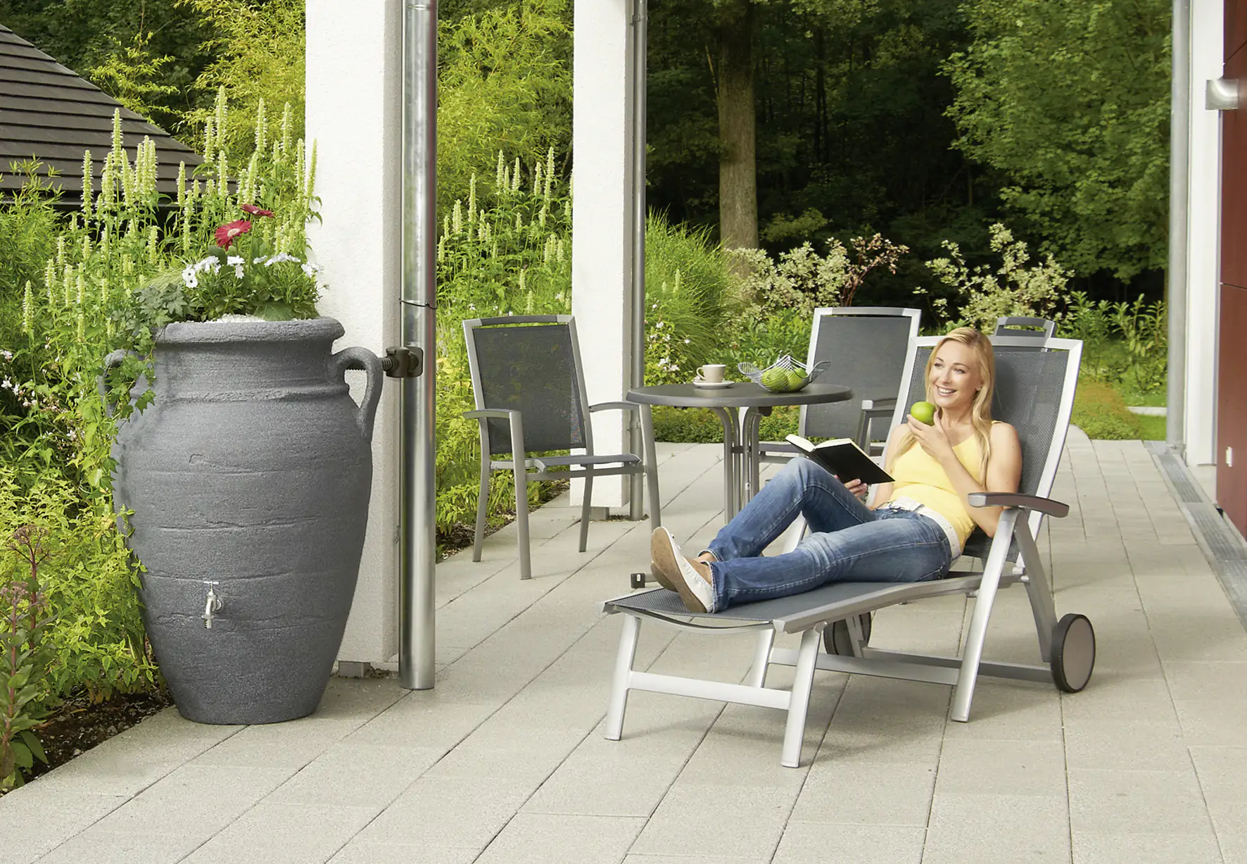 Garantia Antik Amphore Regentonne 600 l