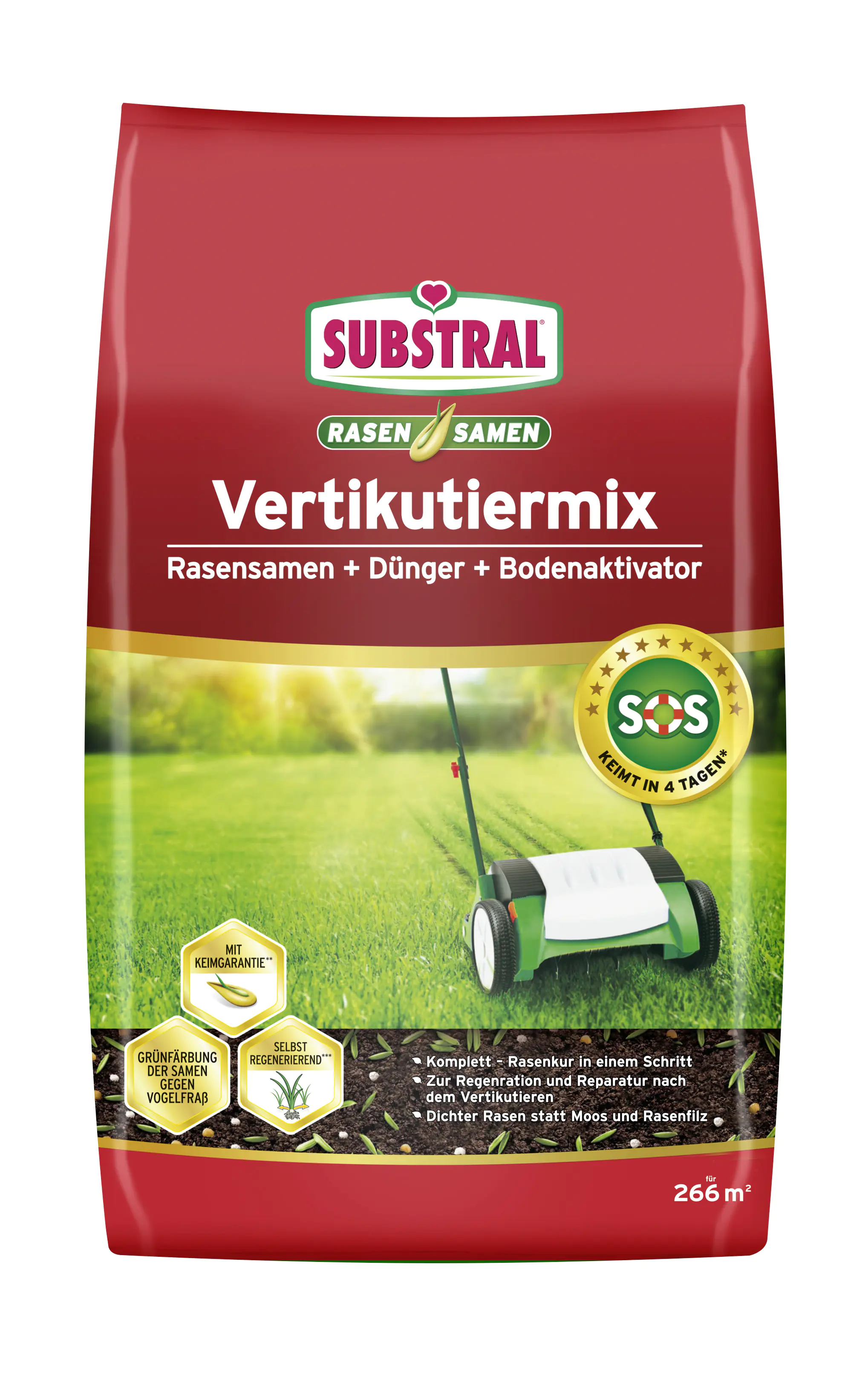 Substral Vertikutiermix 8 kg für 266 m²